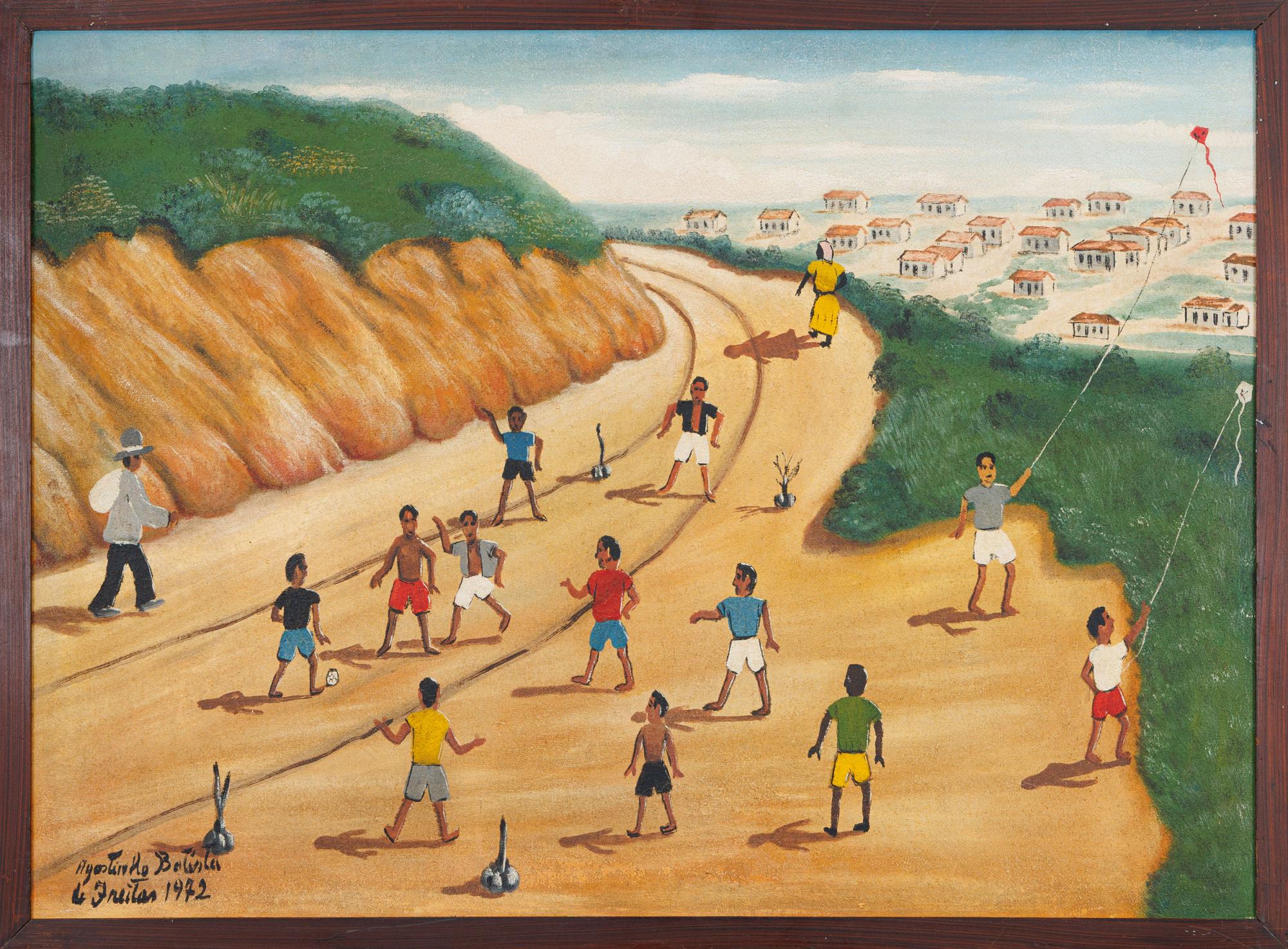 Agostinho Batista de Freitas - Sem título, 1972, óleo sobre tela, 50 x 70 cm