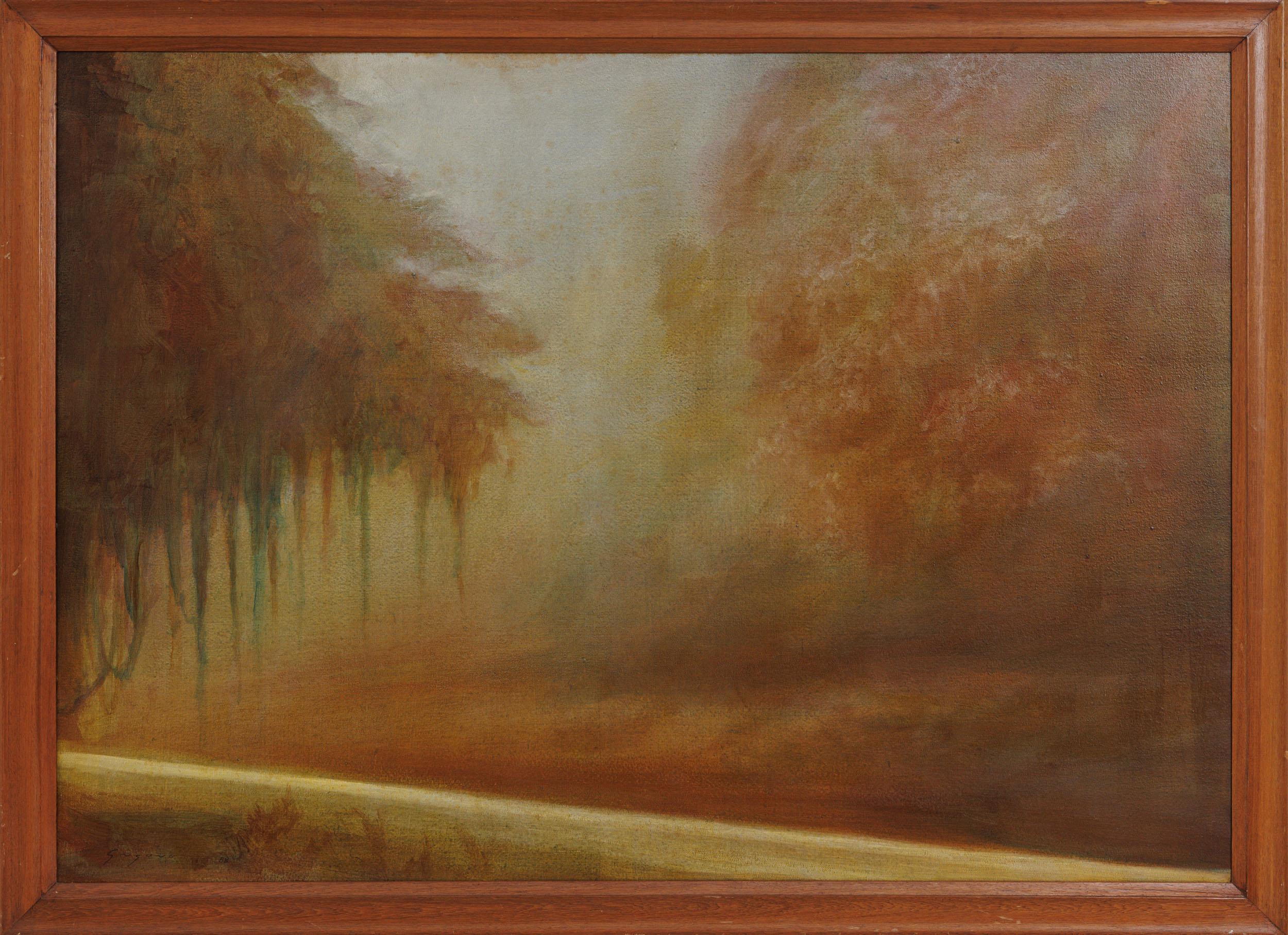 Gregório Gruber  - Sem título, 1988, óleo sobre tela, 102 x 141 cm