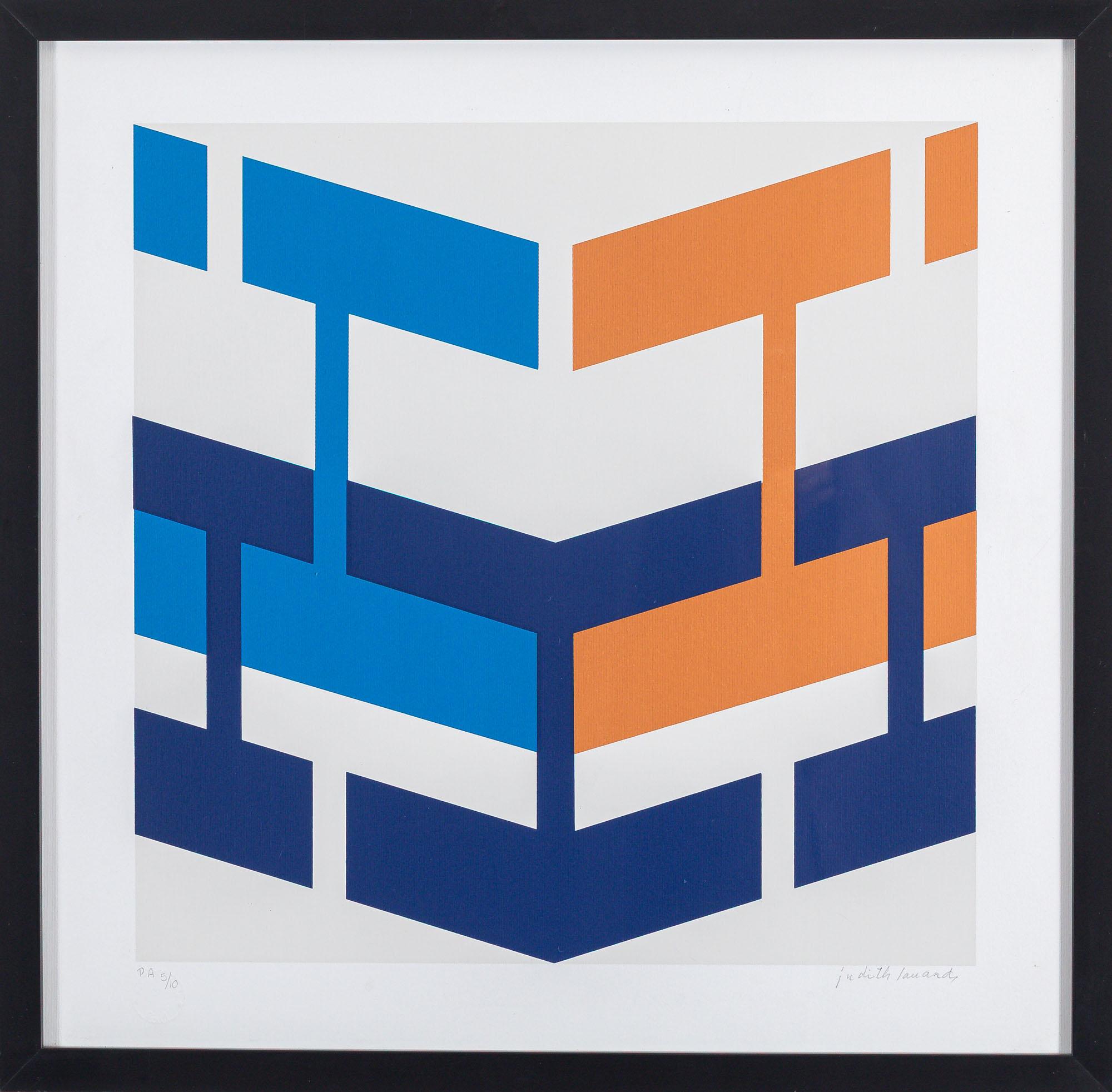 Judith Lauand - Sem título, s.d., P.A. 5/10, serigrafia sobre papel, 50 x 50 cm