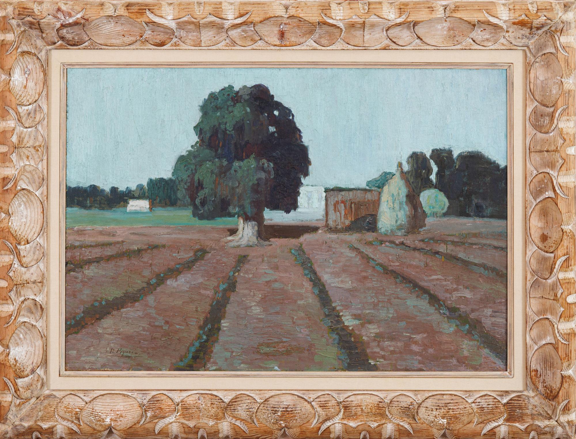 Pedro Figari - Ombu, s.d., óleo sobre tela, 51,5 x 74,5 cm