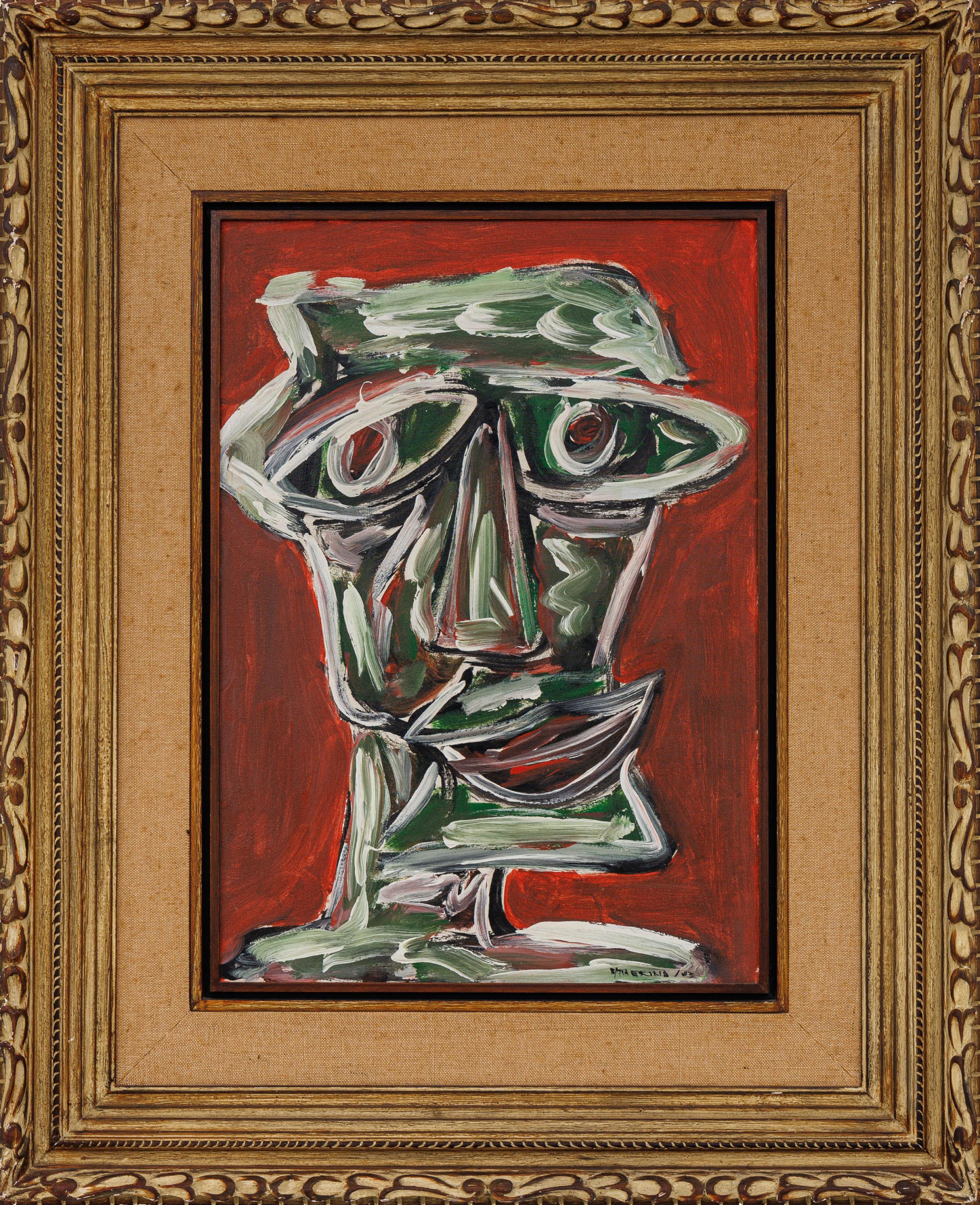 Marcio Atherino - Face, 2003, óleo sobre tela, 66 x 47 cm