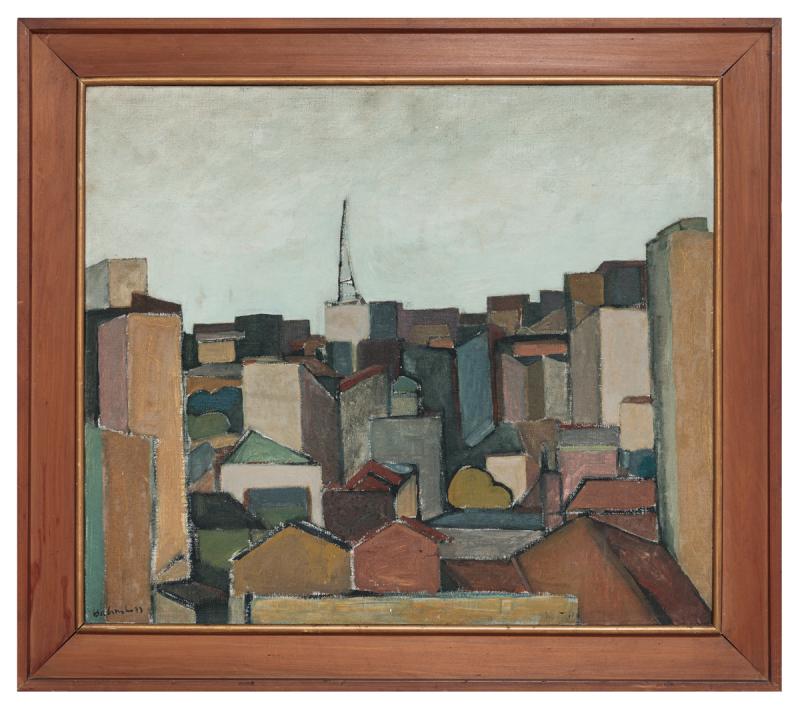 Maciej Babinski - São Paulo, 1973, óleo sobre tela, 60 x 72 cm