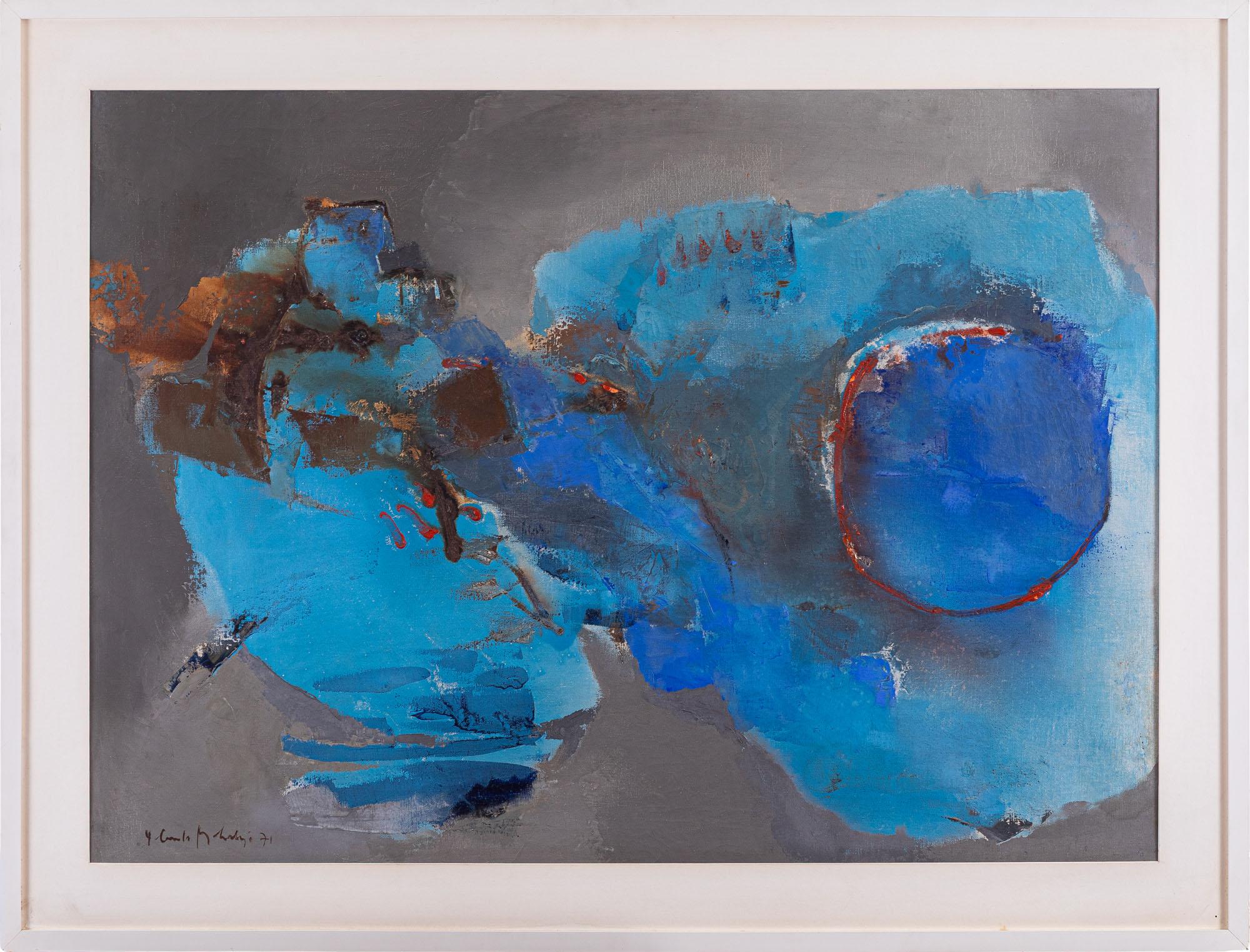 Yolanda Mohalyi - Sem título, 1971, óleo sobre tela, 80 x 110 cm