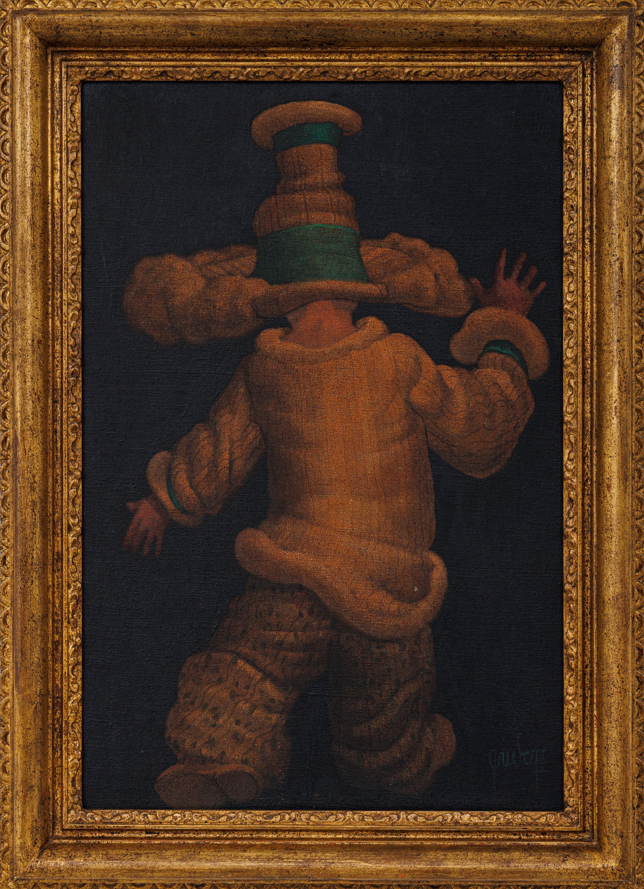 Mario Gruber - Sem título, déc. 1980, óleo sobre tela, 60 x 40 cm