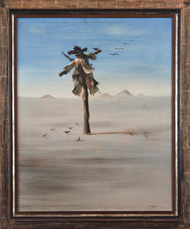 Candido Portinari - Espantalho 1936 óleo sobre tela 73 x 60 cm