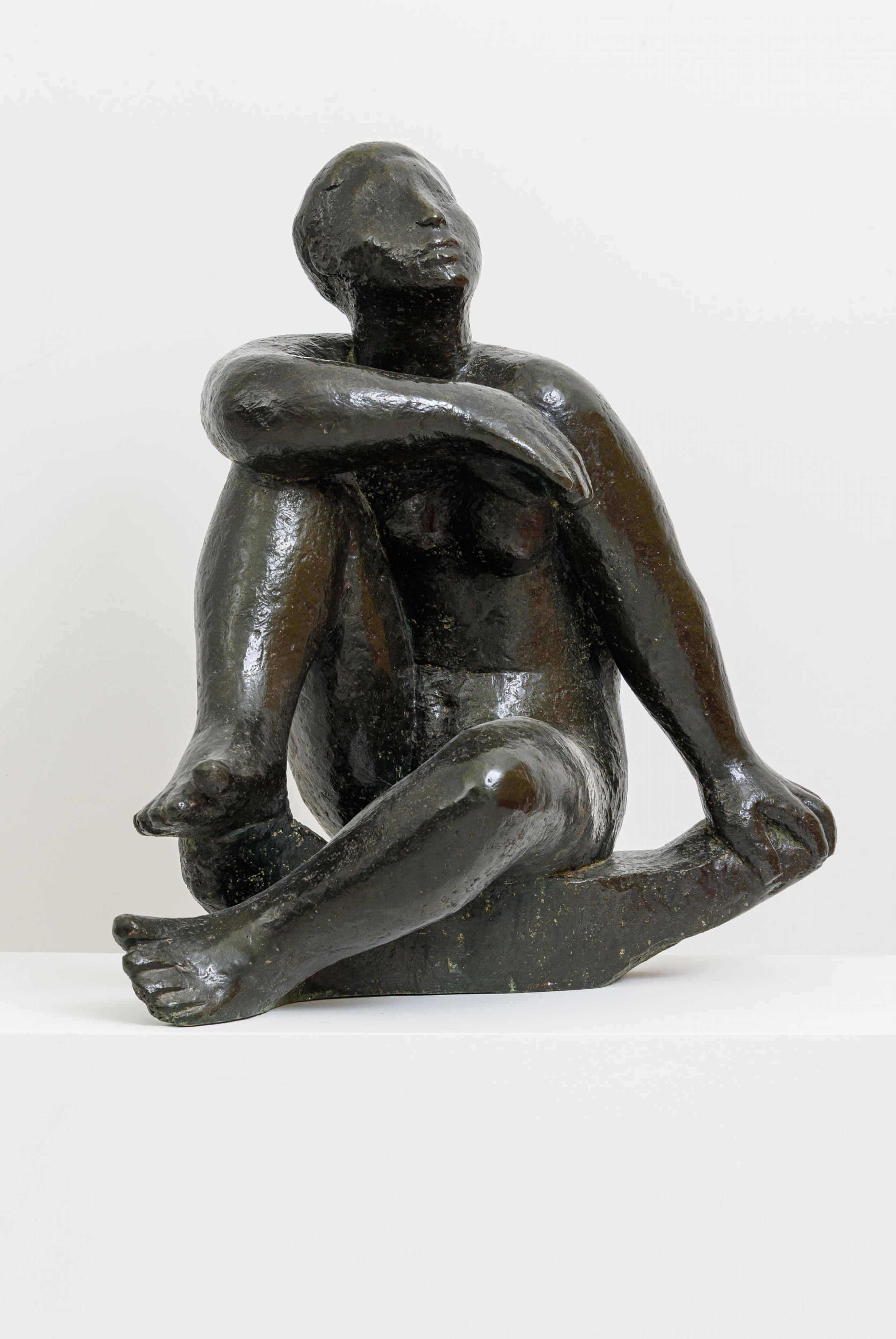 Bruno Giorgi - Mulher de Mococa, déc. 1940, bronze, 60 x 58 x 35 cm