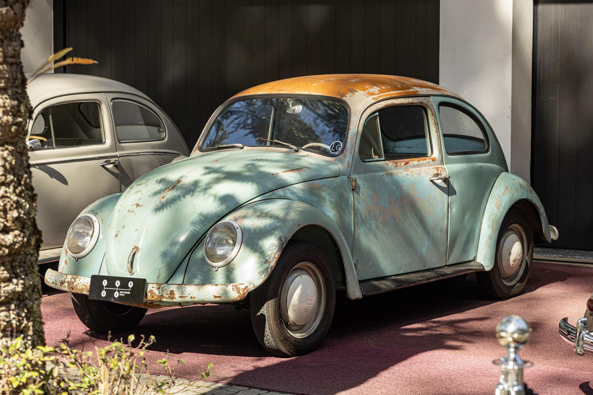 Volkswagen - Fusca Pé de Boi - 1966 - Azul
