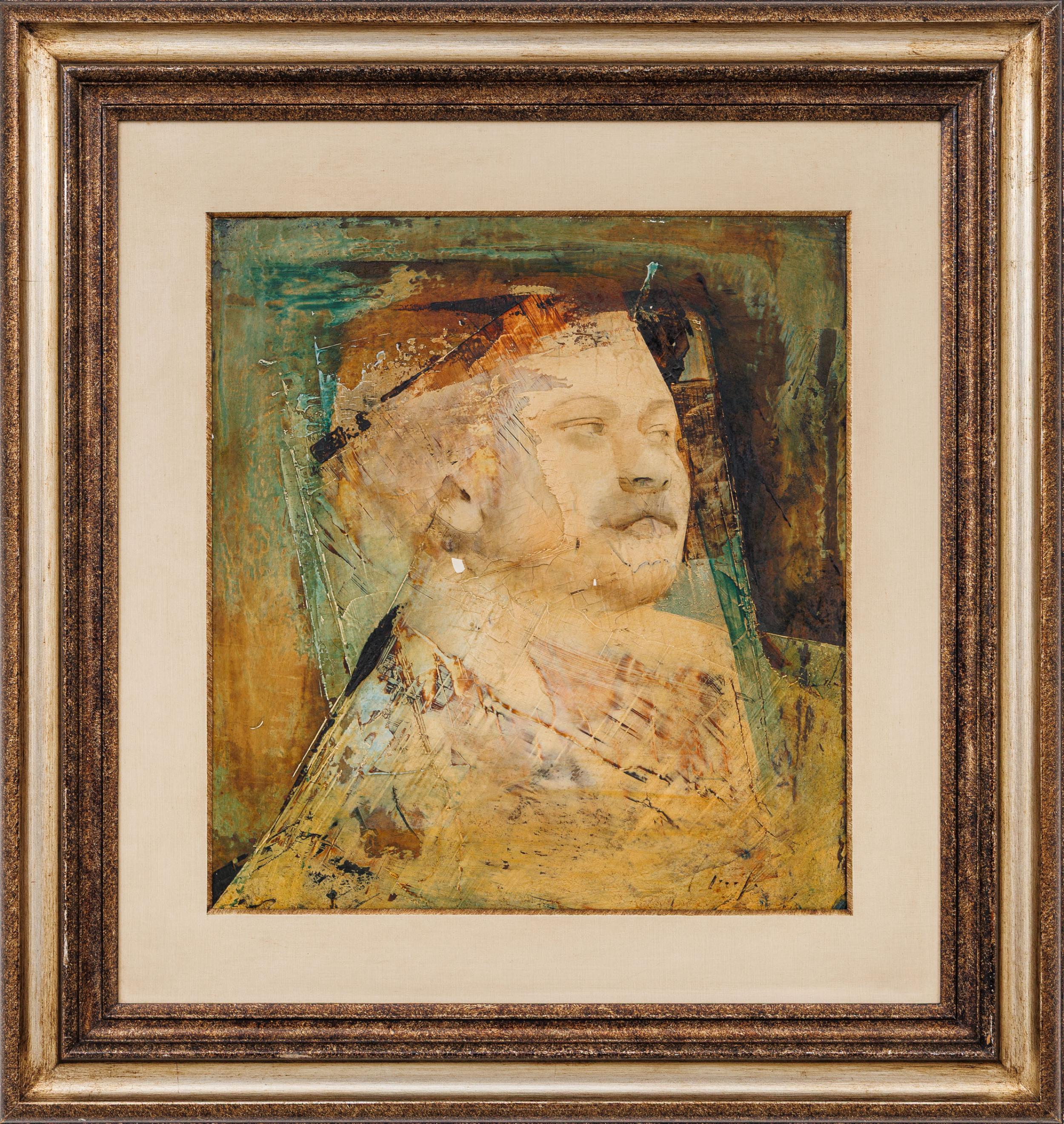 Carlos Araujo - Sem título, s.d., óleo sobre madeira, 55 x 50 cm