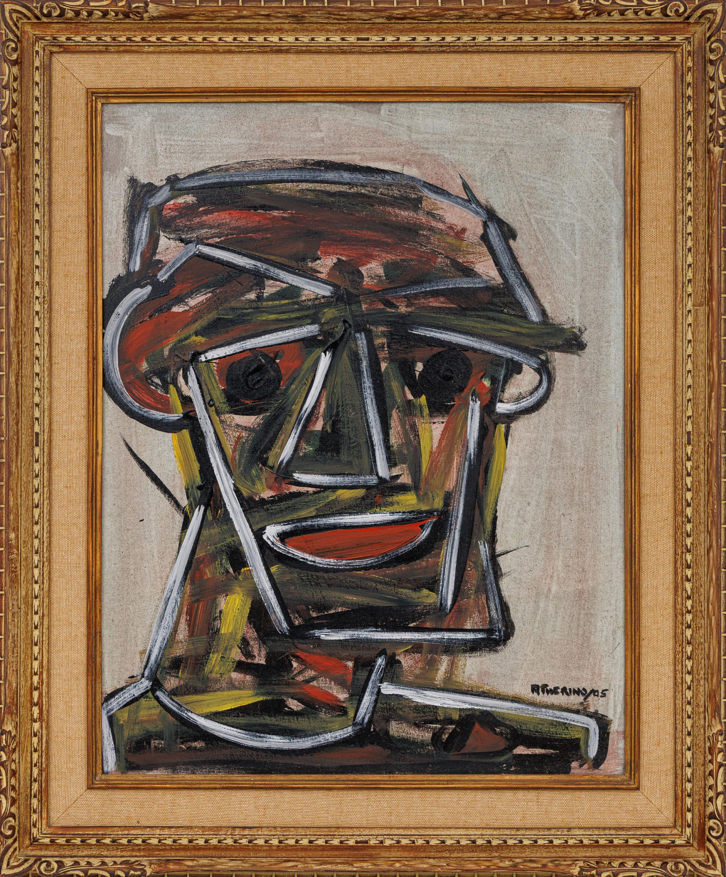 Marcio Atherino - Face, 2005, óleo sobre tela, 90 x 70 cm