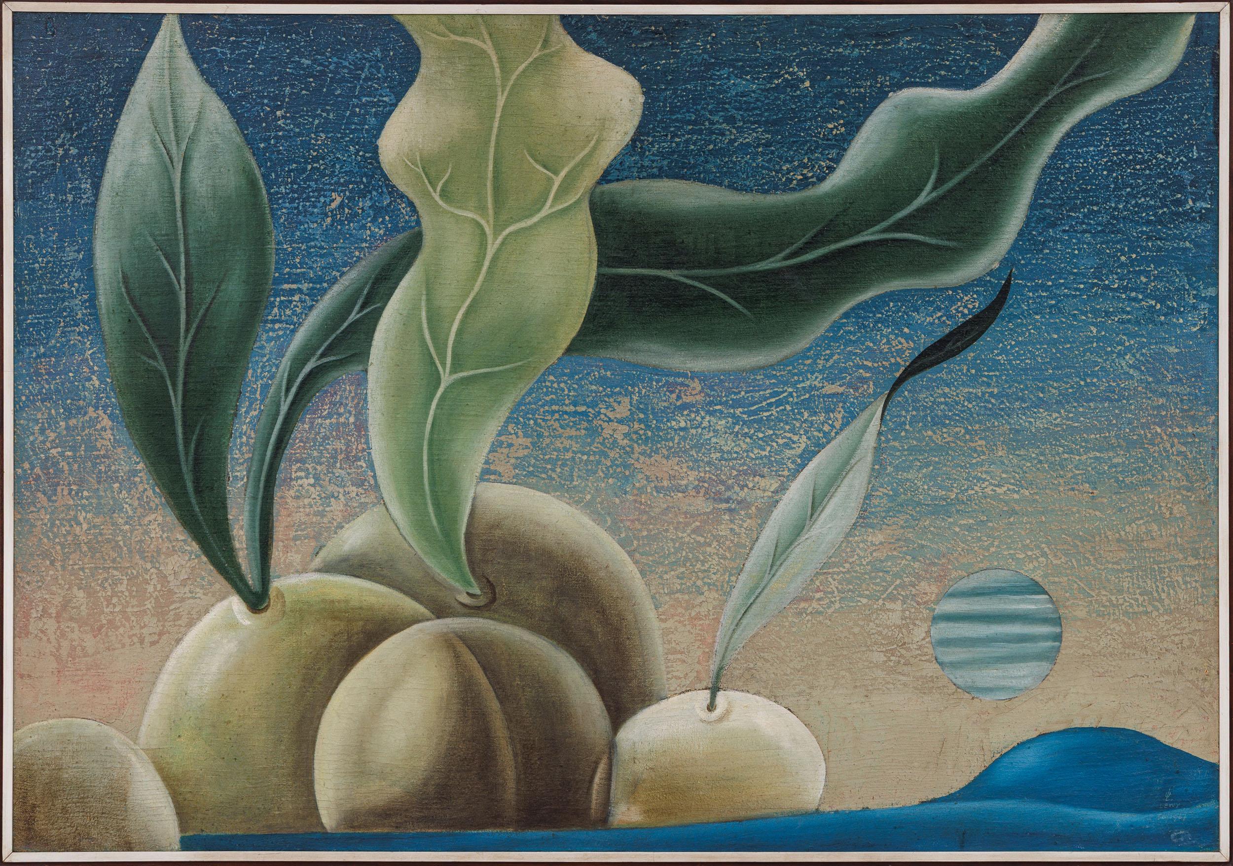 Walter Lewy - Sem título, 1967, óleo sobre tela, 80 x 116 cm