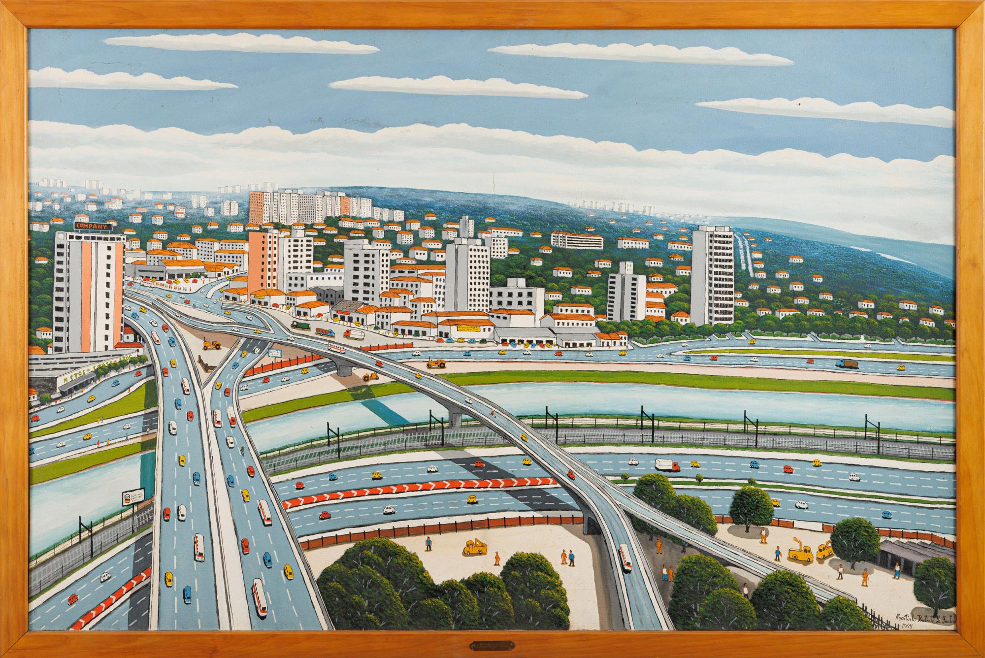 Agostinho Batista de Freitas - Sem título, 1994, óleo sobre tela, 100 x 150 cm