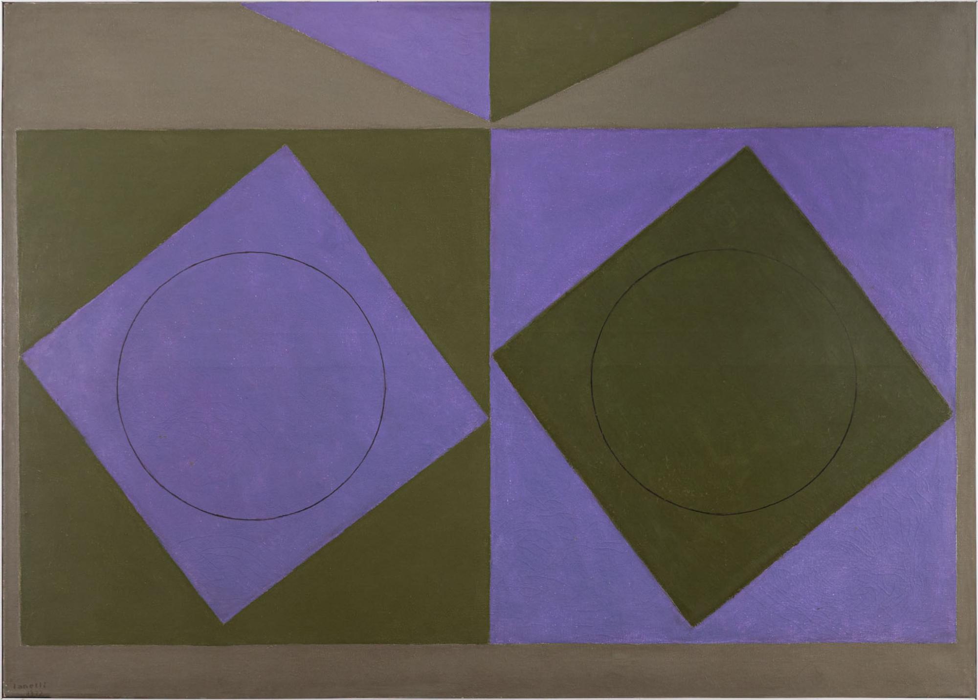 Arcangelo Ianelli - Sem título, 1972, óleo sobre tela, 96 x 136 cm