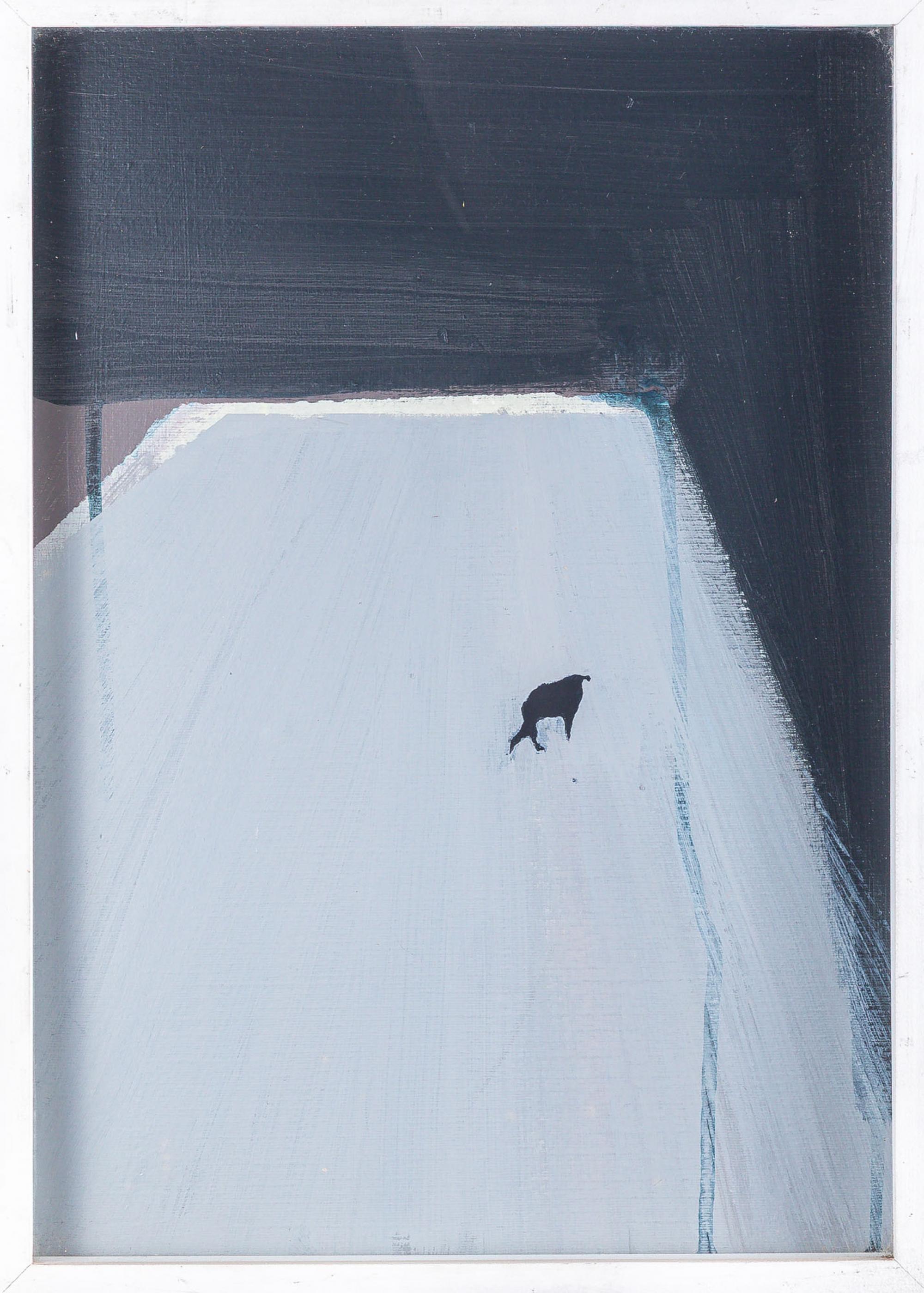 Tatiana Blass - da série: Teatro para Cachorros, 2010, acrílica sobre papel, 35 x 25 cm