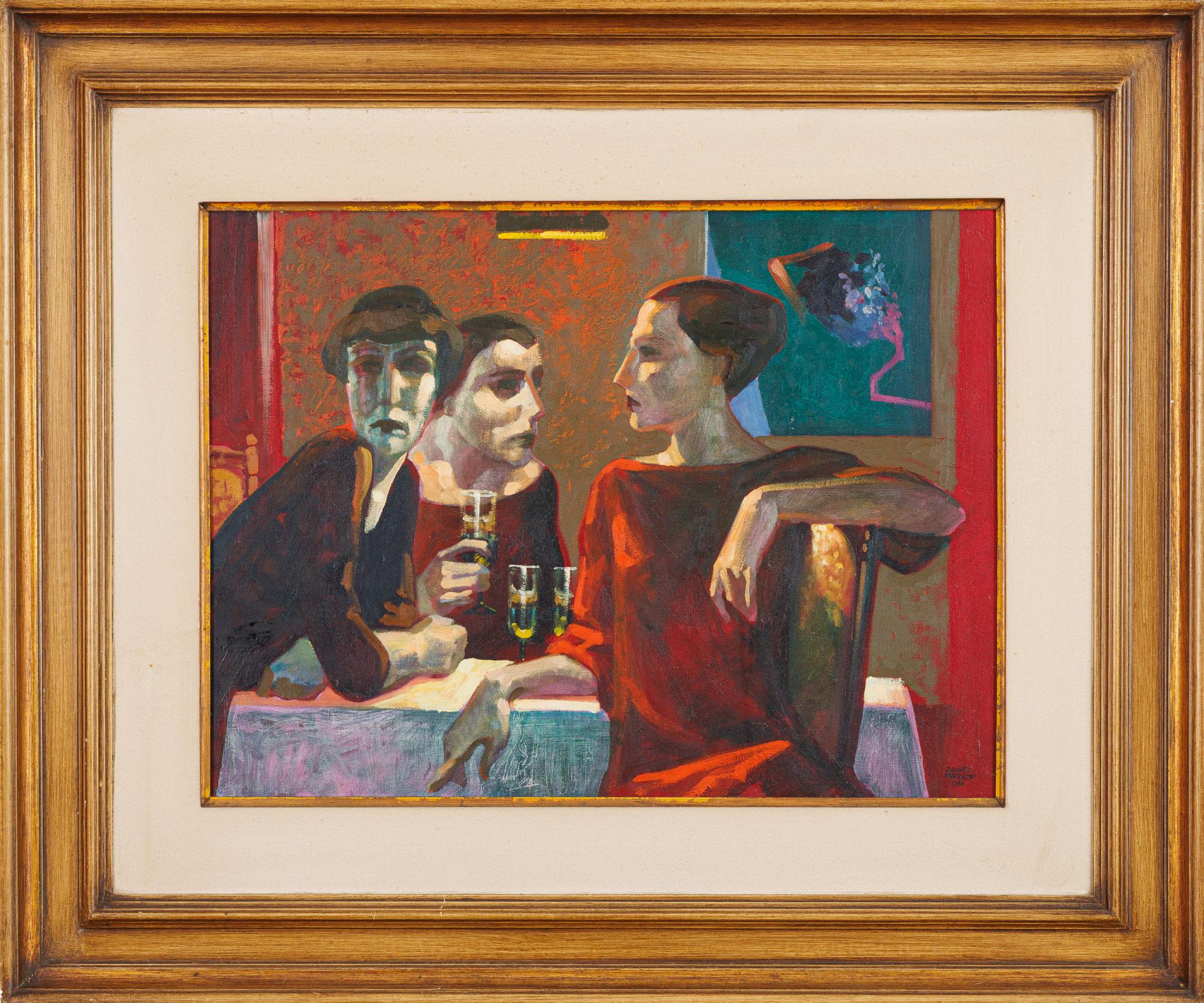 Juarez Machado - Sem título, 1986, óleo sobre tela, 45 x 60 cm