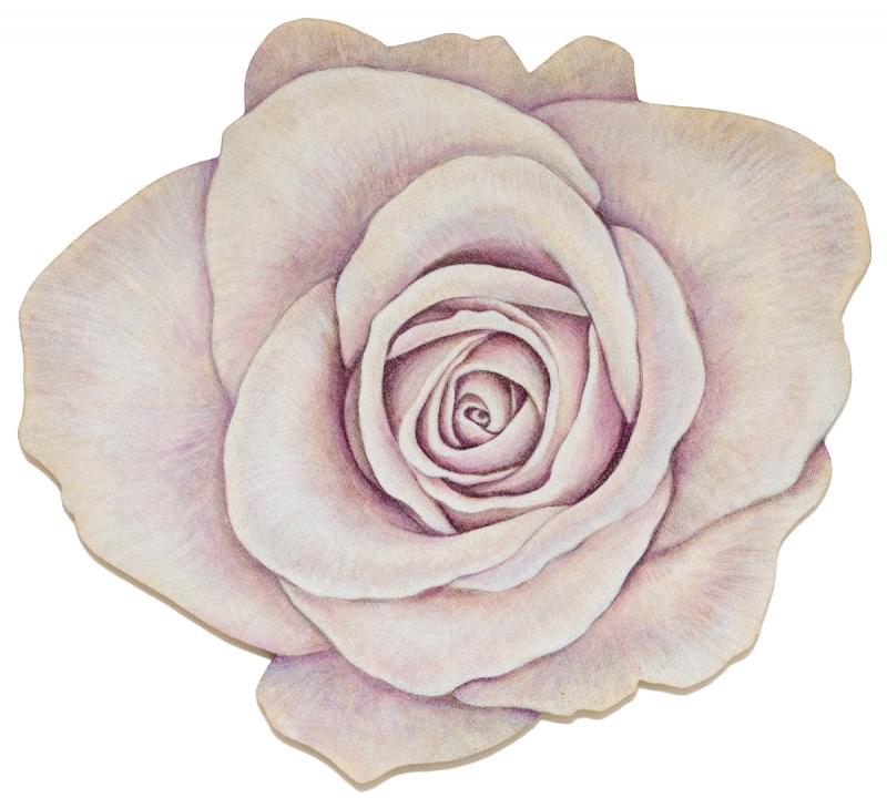 Paulo Von Poser - Rosa, 2003, óleo sobre tela colado em madeira, 112 x 125 cm