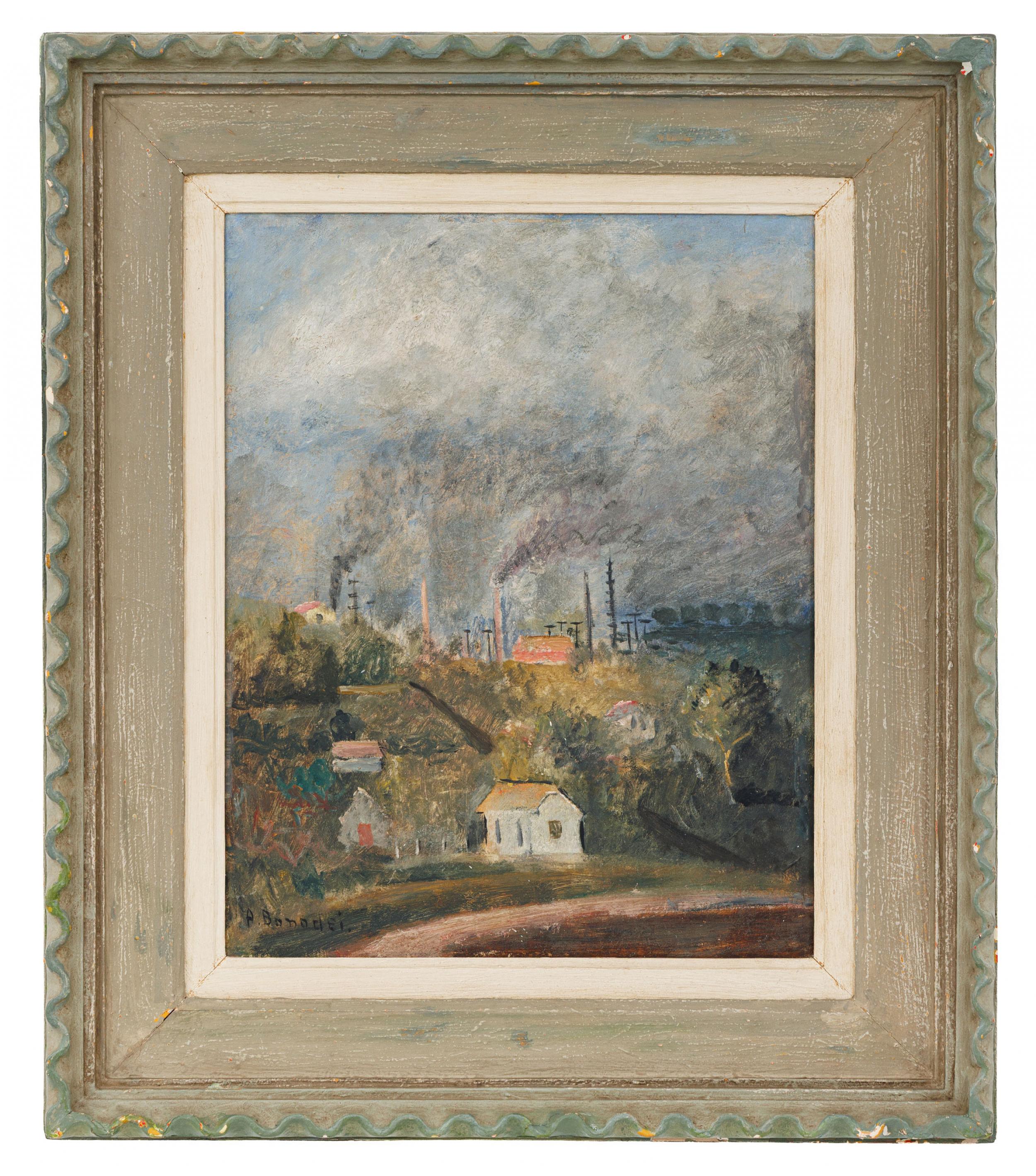 Aldo Bonadei - Canindé, 1939, óleo sobre placa, 50 x 40 cm