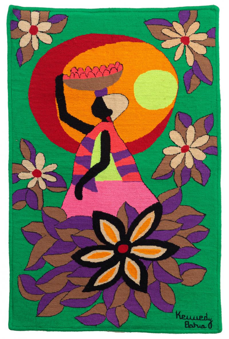 Kennedy Bahia - Sem título s.d. tapeçaria 100 x 60 cm