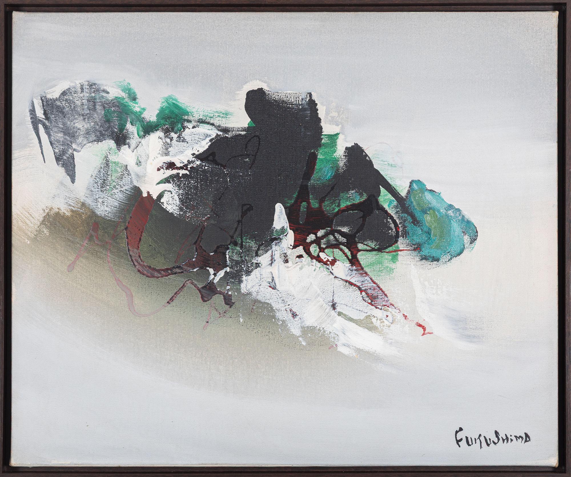 Takashi Fukushima - Sem título, s.d., óleo sobre tela, 50 x 60 cm