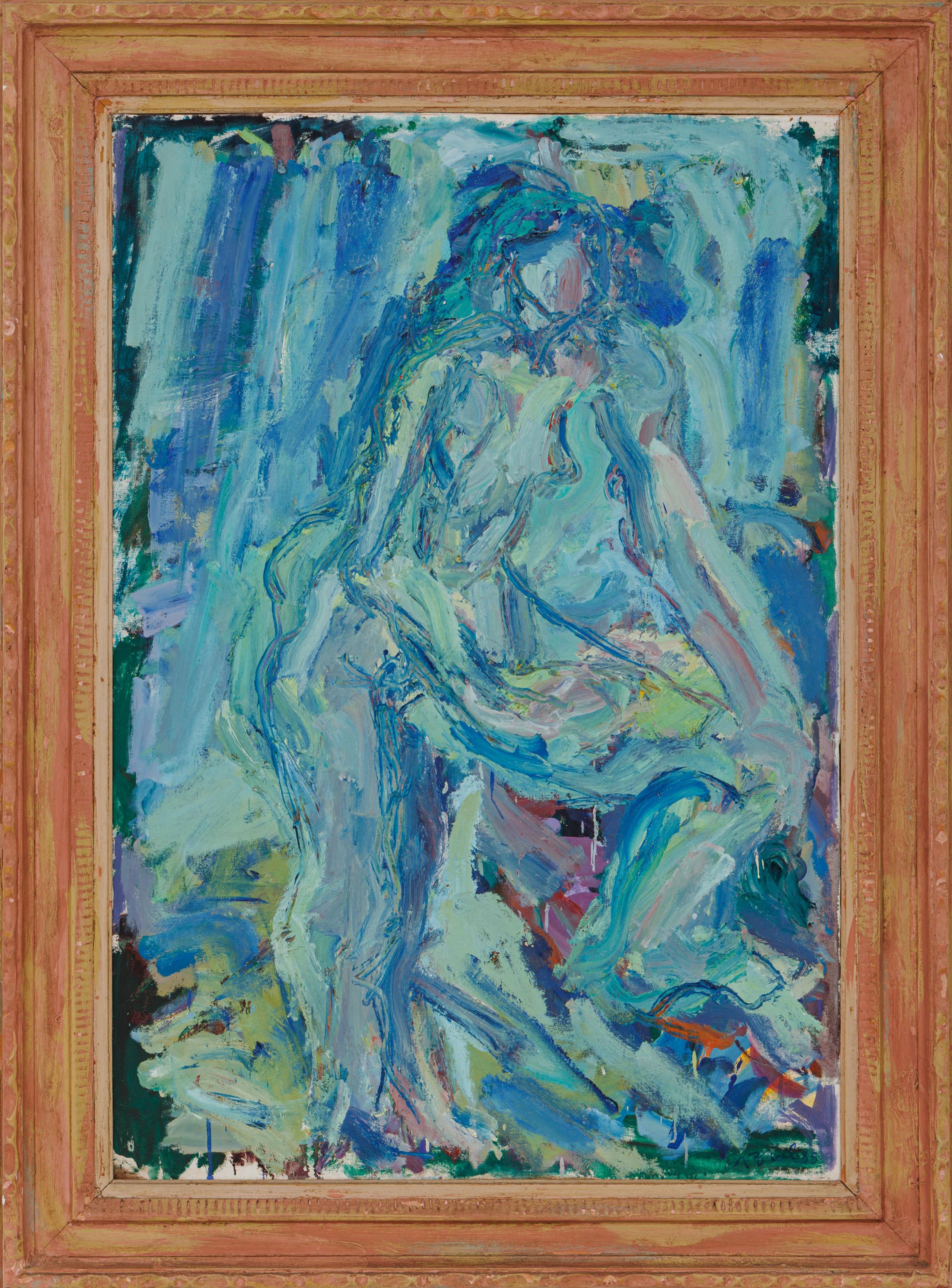 Antonio Hélio Cabral - Sem título, 1985, óleo sobre tela, 127,5 x 87 cm