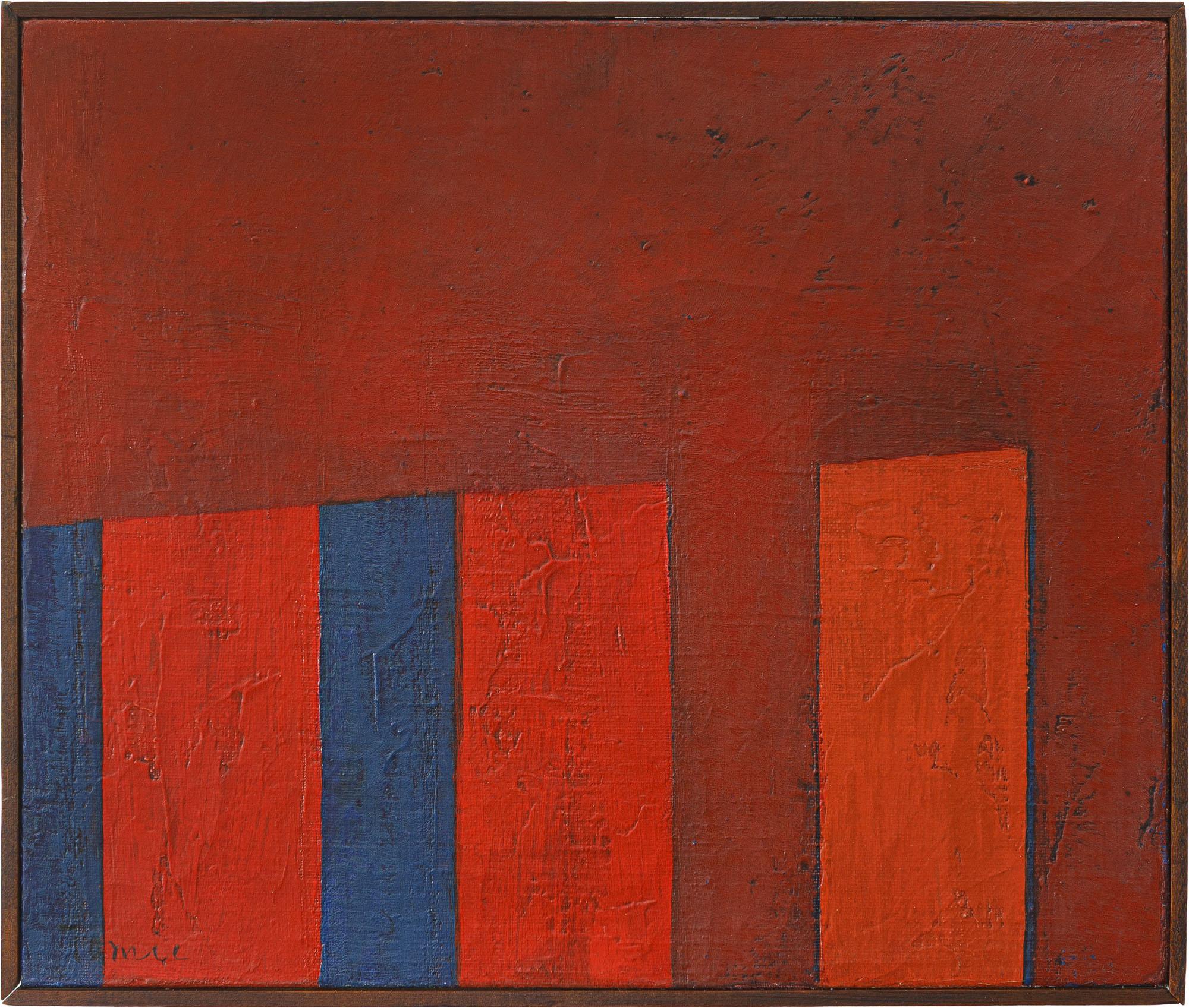 Tomie Ohtake - Sem título, 1970, óleo sobre tela, 32 x 38 cm