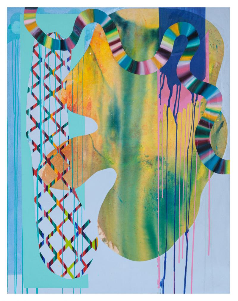 Renata Egreja - Beatriz, 2011, acrílica sobre tela, 180 x 140 cm