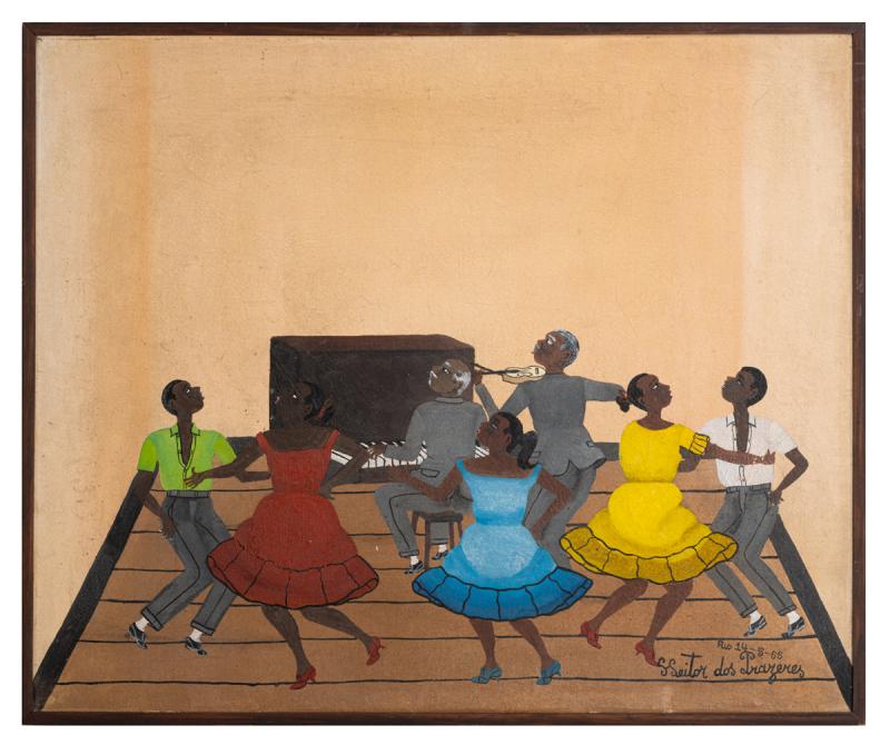 Heitor dos Prazeres - Sem título, 1966, óleo sobre tela, 54 x 65 cm