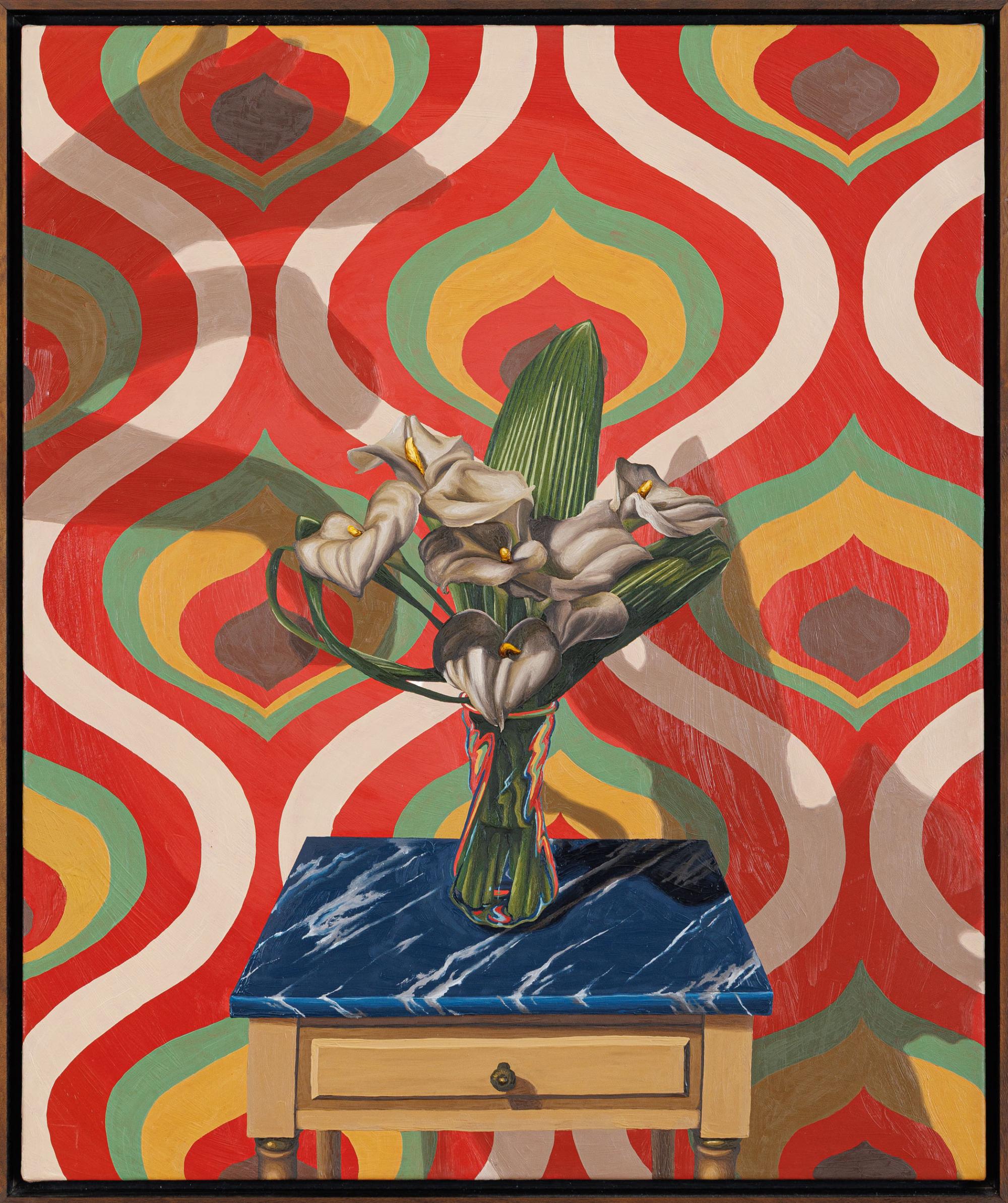 Arrudas - Sem título, 2024, óleo sobre tela, 60 x 50 cm