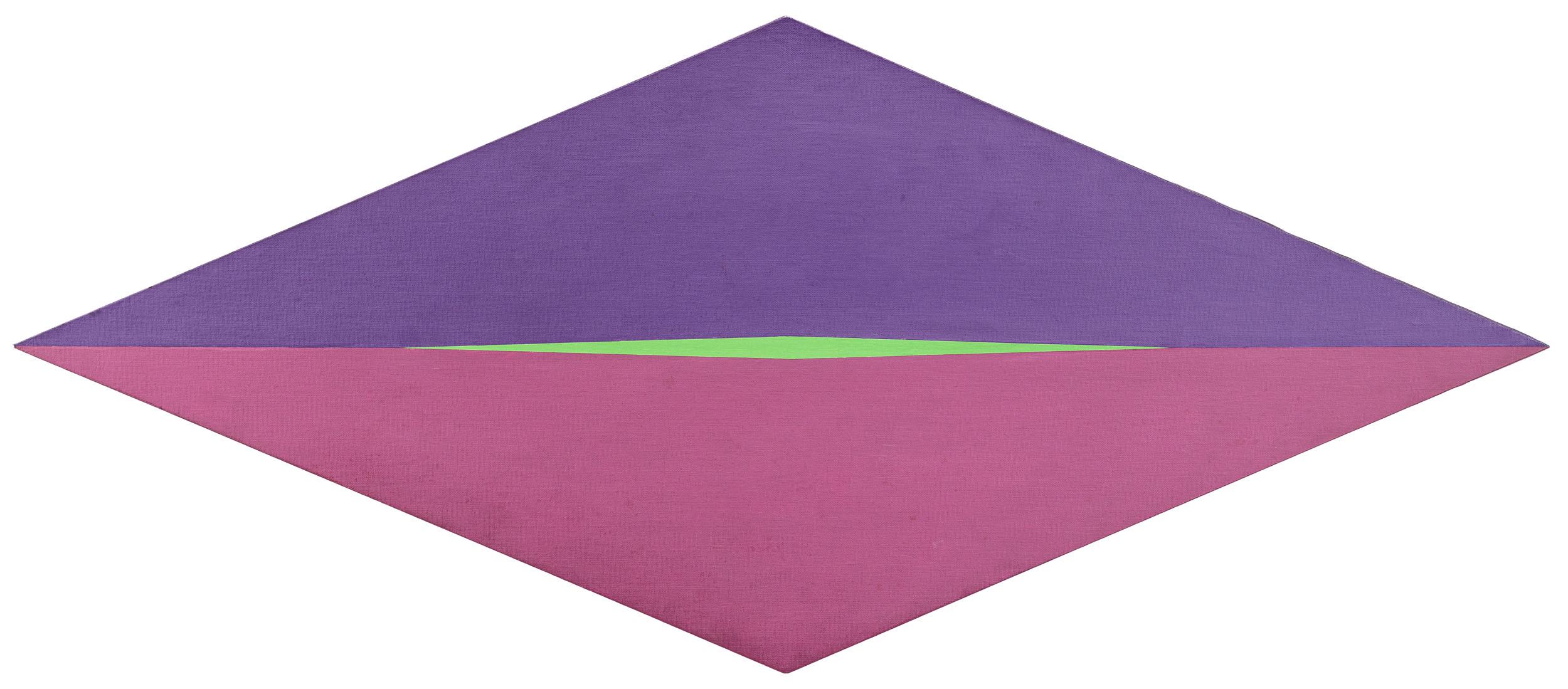 Hércules Barsotti - Sem título (nº 25), 1996, acrílica sobre tela, sobre duratex, 60 x 140 cm