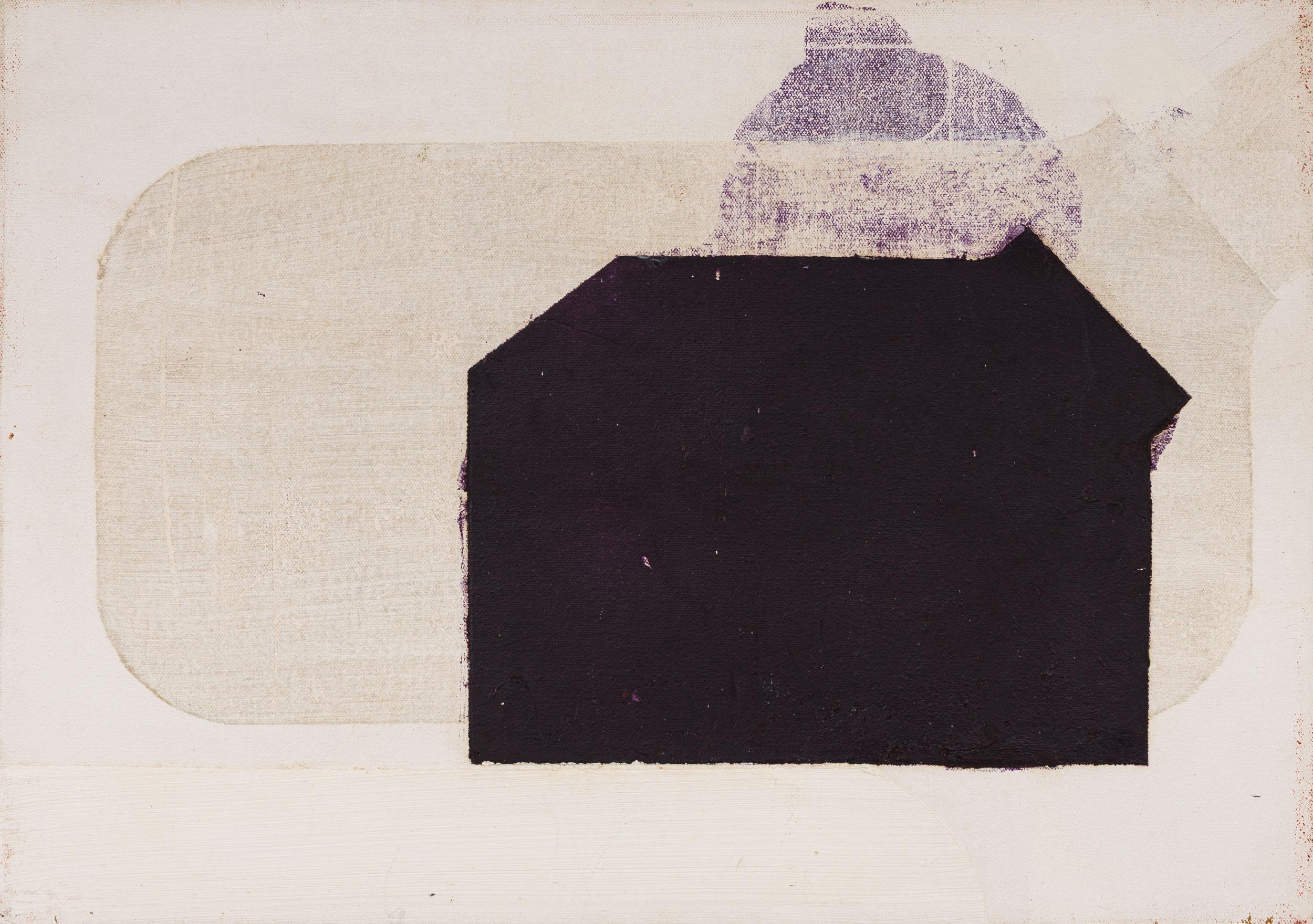 Fabio Miguez - Sem título, 2004, técnica mista sobre tela, 25 x 35 cm