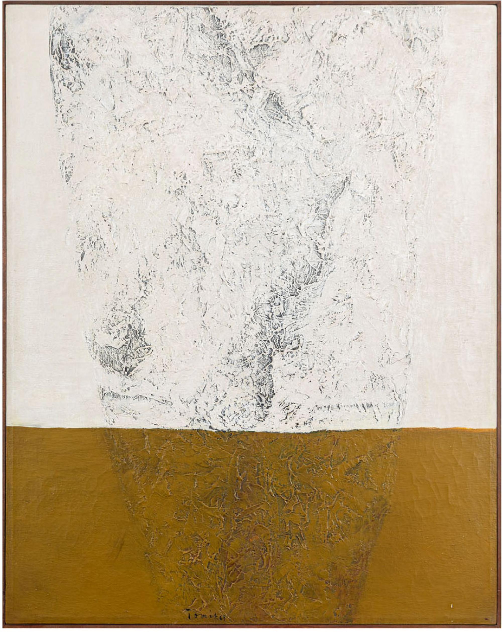 Tomie Ohtake - Sem título, 1969, óleo sobre tela, 93 x 74 cm