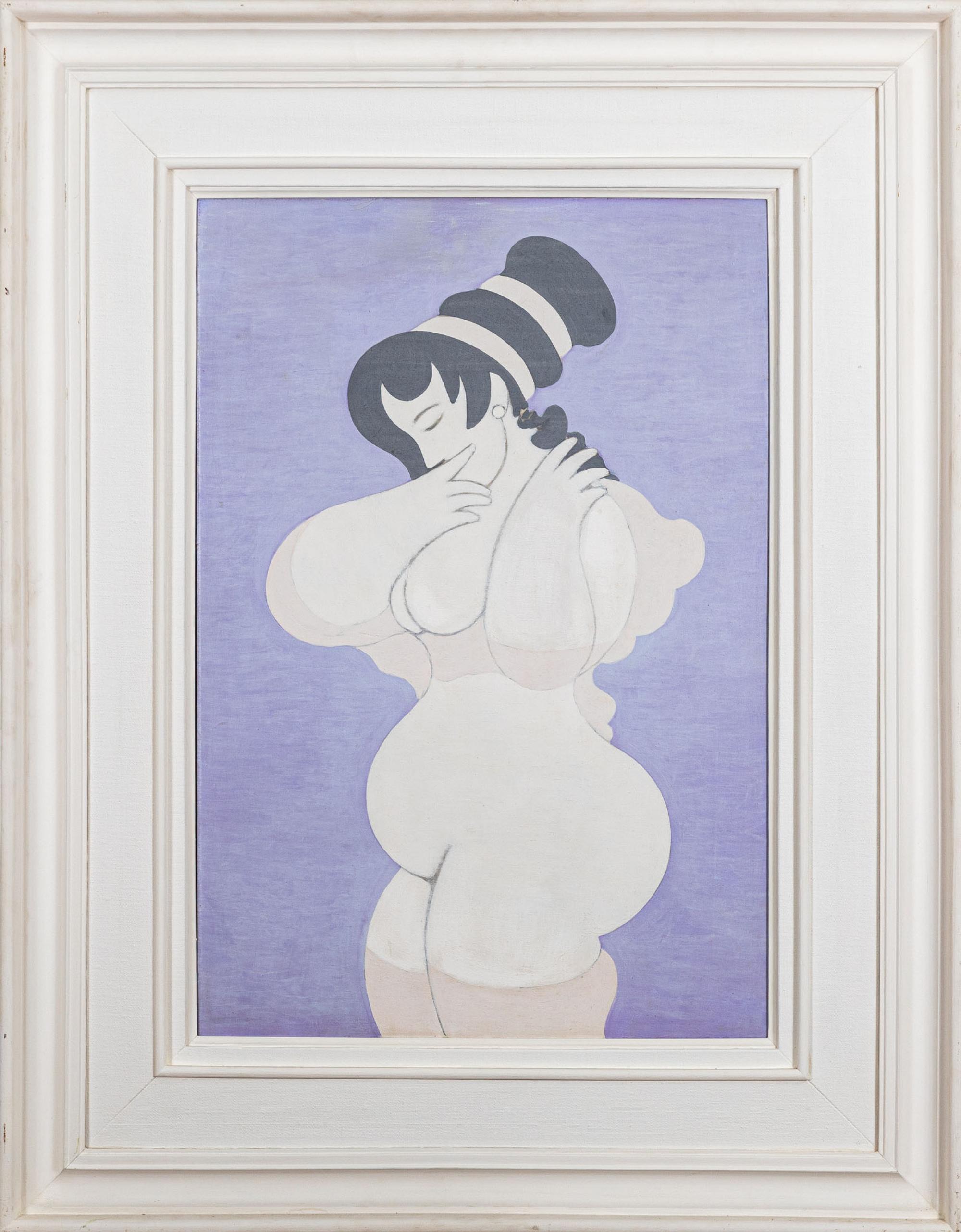 Milton Dacosta - Vênus Grávida, s.d., óleo sobre tela, 73 x 50 cm