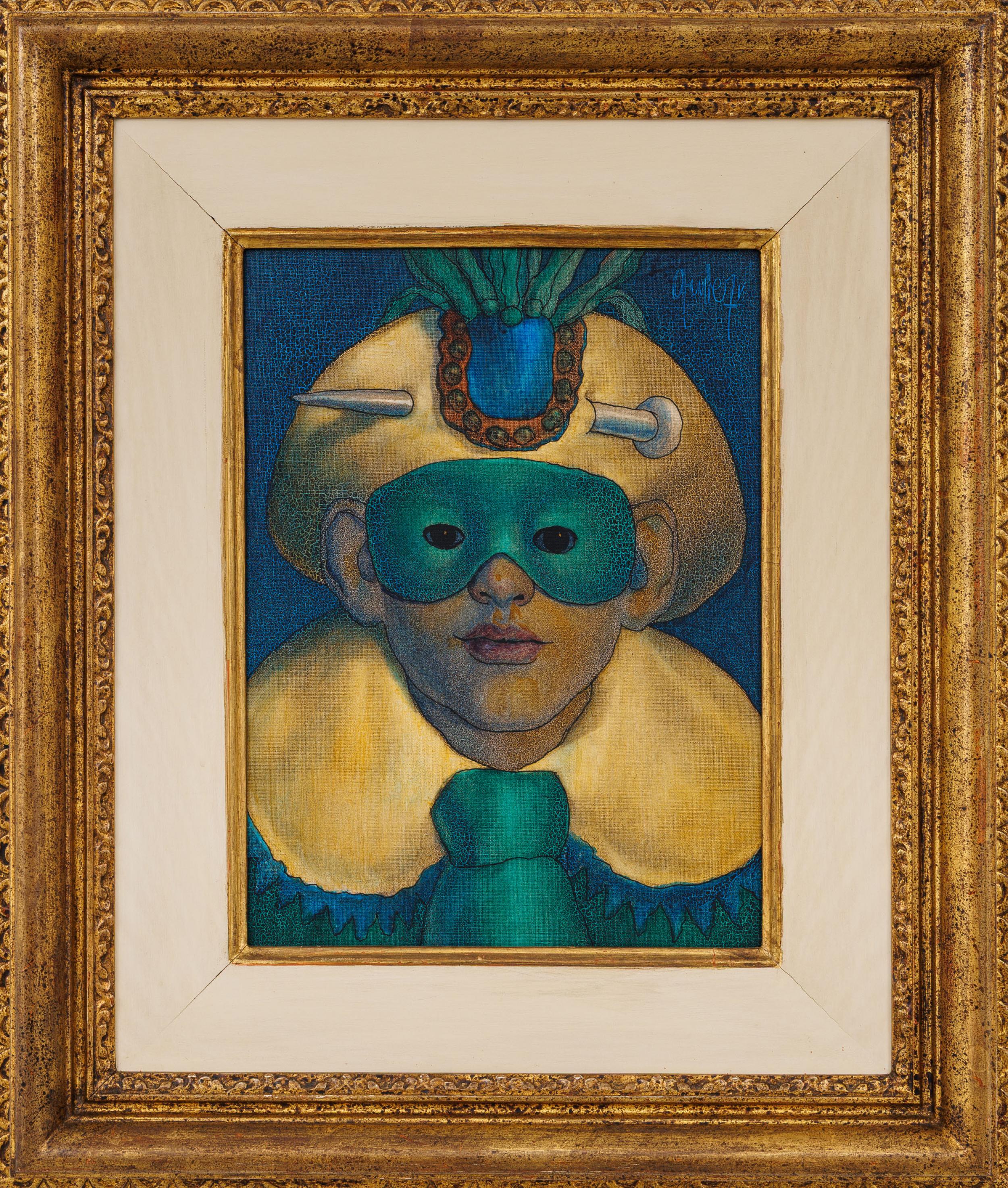 Mario Gruber - Sem título, déc. 1980, óleo sobre tela, 40 x 30 cm