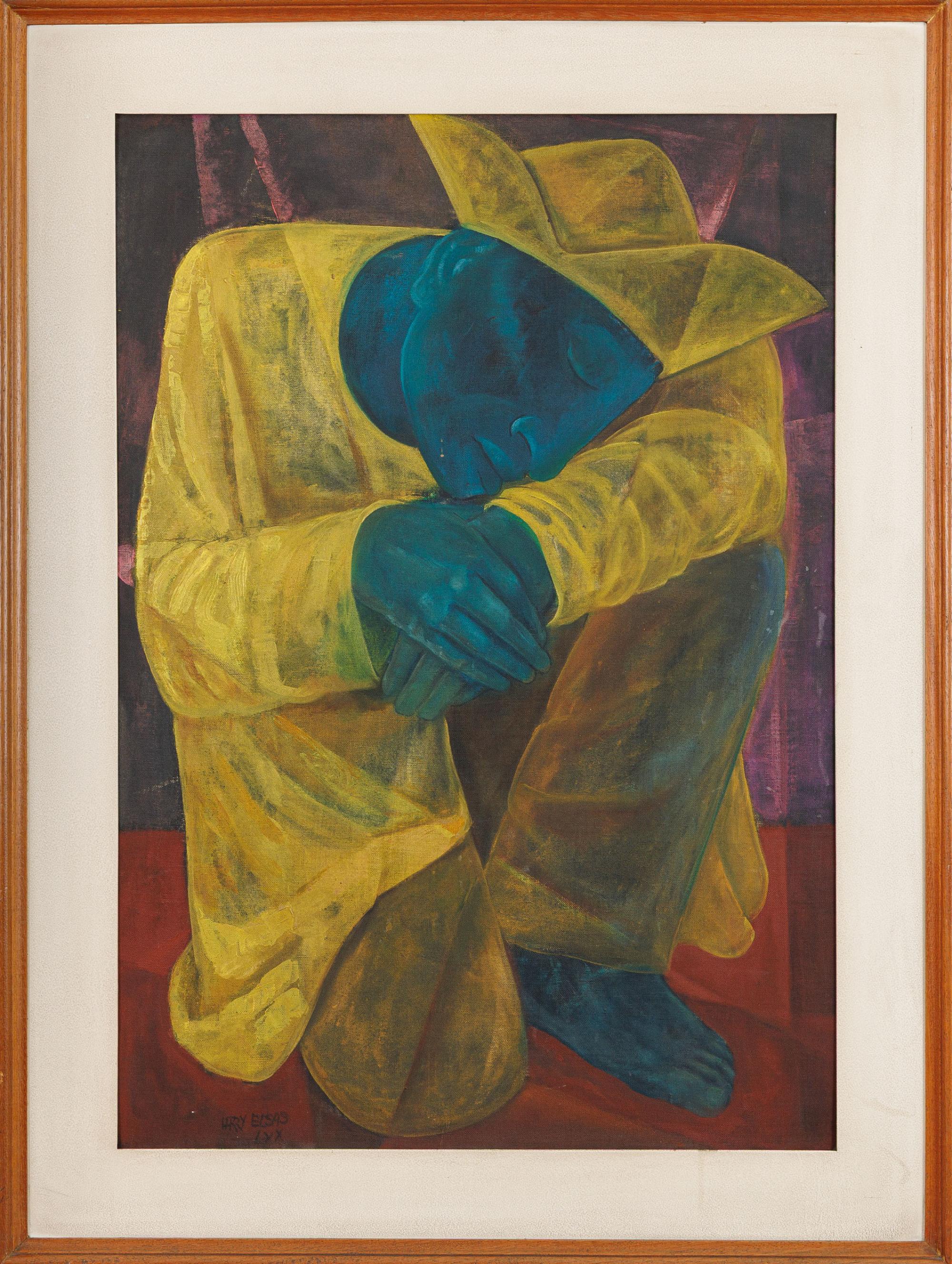 Harry Elsas - Sem título, 1970, óleo sobre tela, 84 x 58 cm