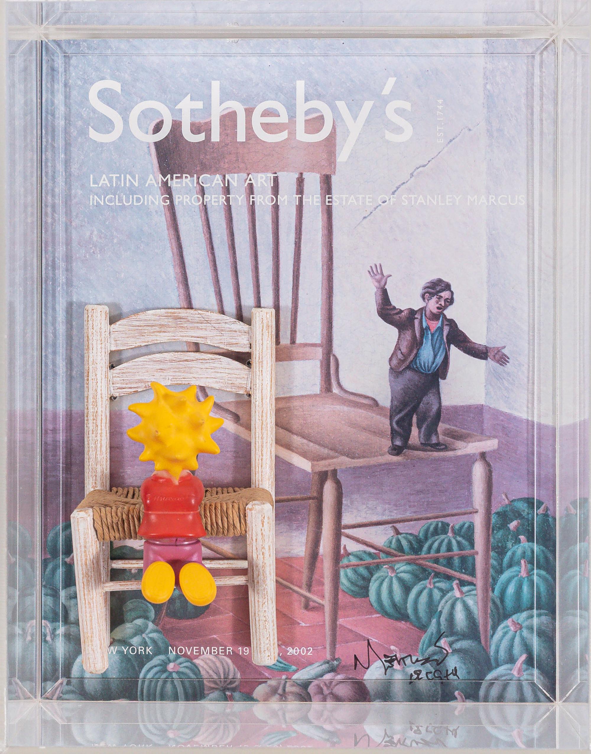 Nelson Leirner - Sotheby’s, 2003, técnica mista, 28,5 x 22,5 x 18 cm