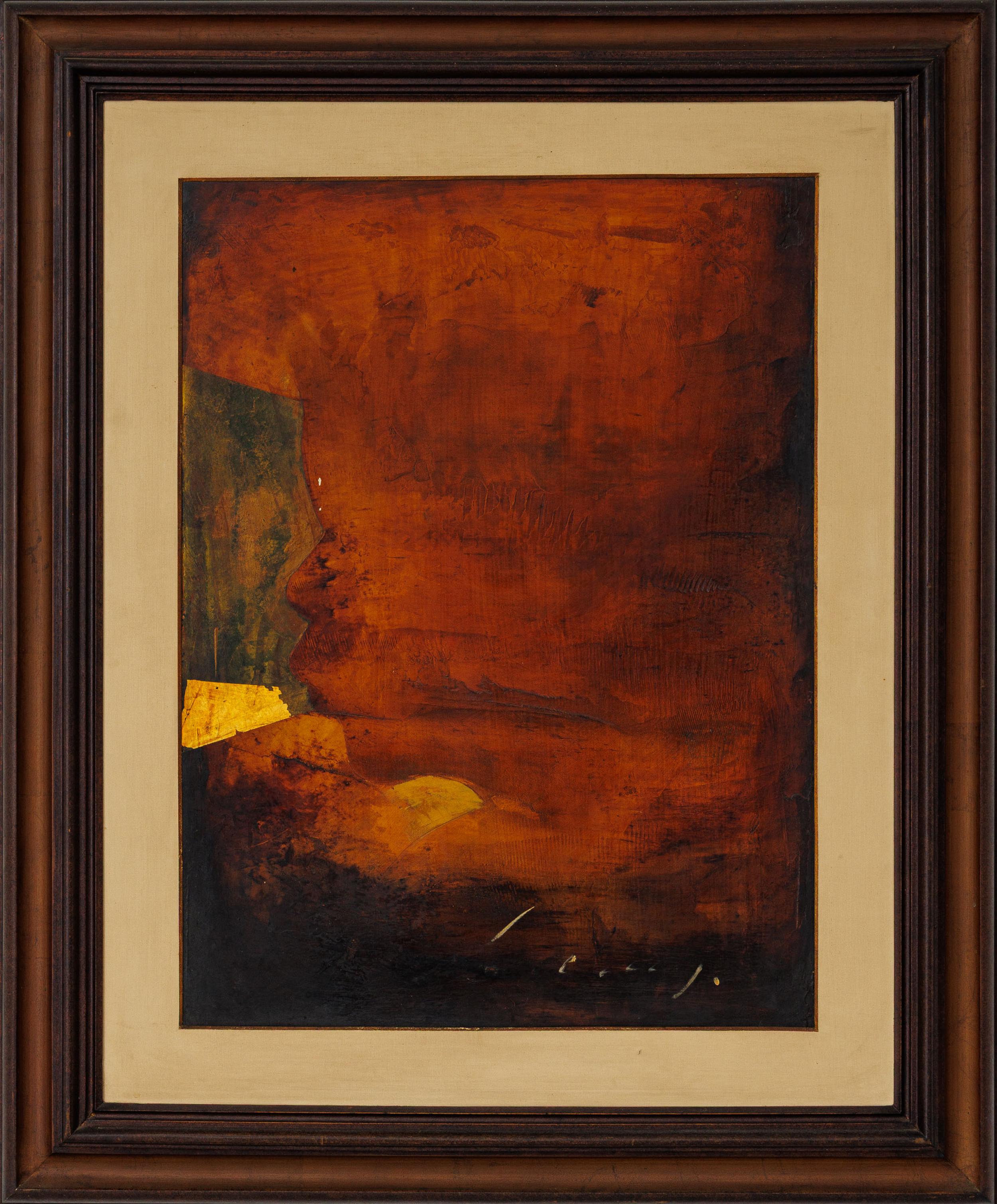 Carlos Araujo - Sem título, s.d., óleo sobre madeira, 78 x 60 cm