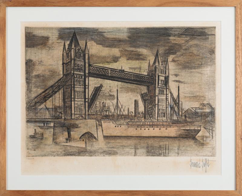 Bernard Buffet - Sem título s.d. P.A. 01 litogravura sobre papel 48 x 62 cm