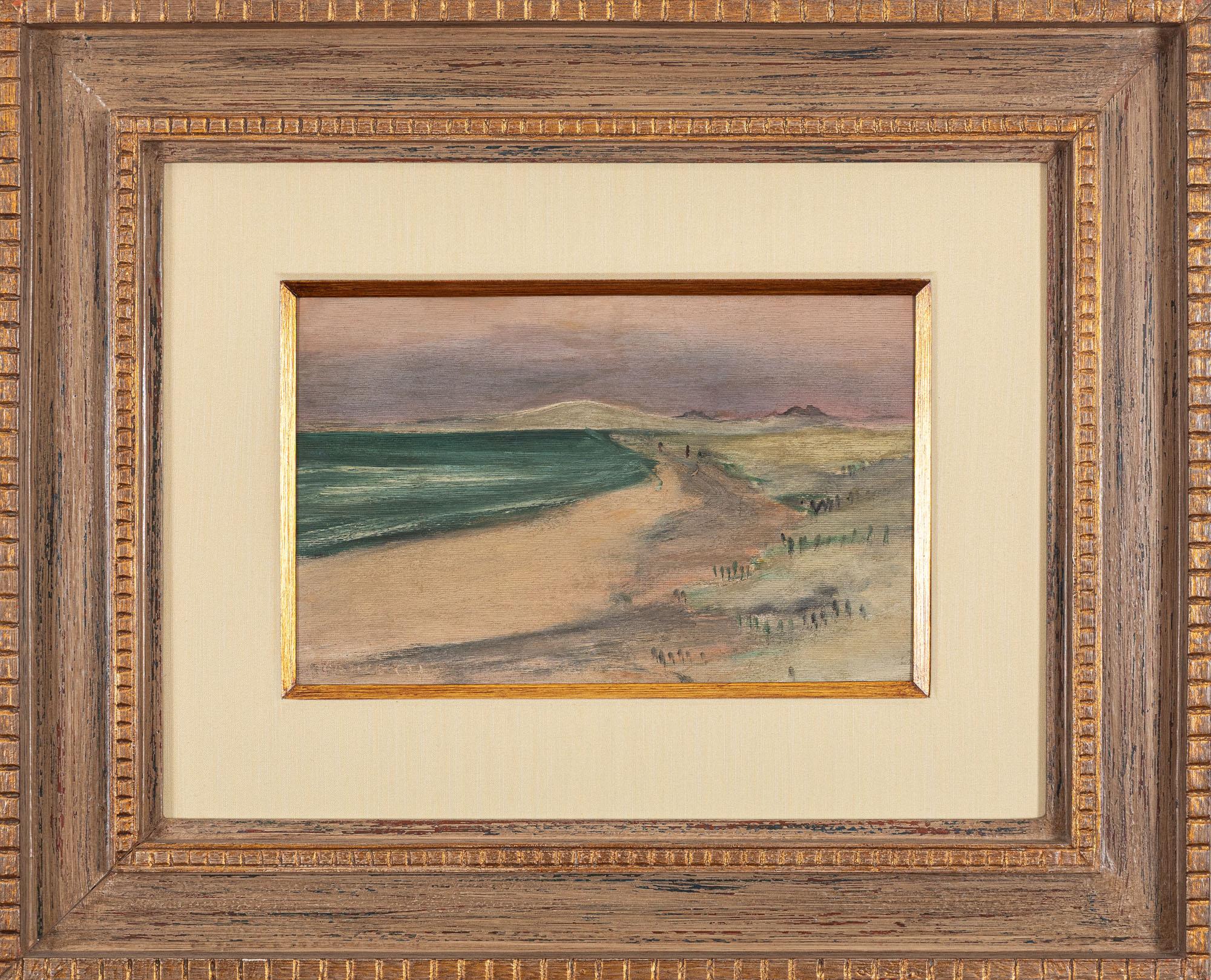 Pancetti - Praia do Cabo Frio, 1947, óleo sobre madeira, 22 x 35 cm