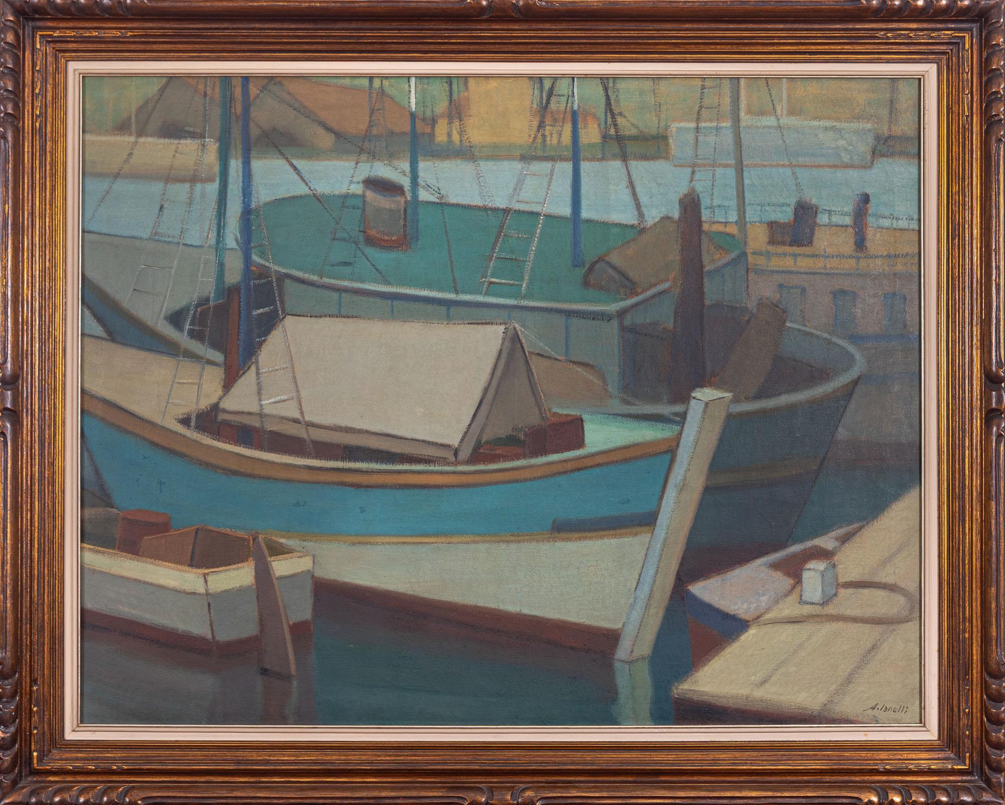 Arcangelo Ianelli - Marinha, s.d., óleo sobre tela, 90 x 115 cm