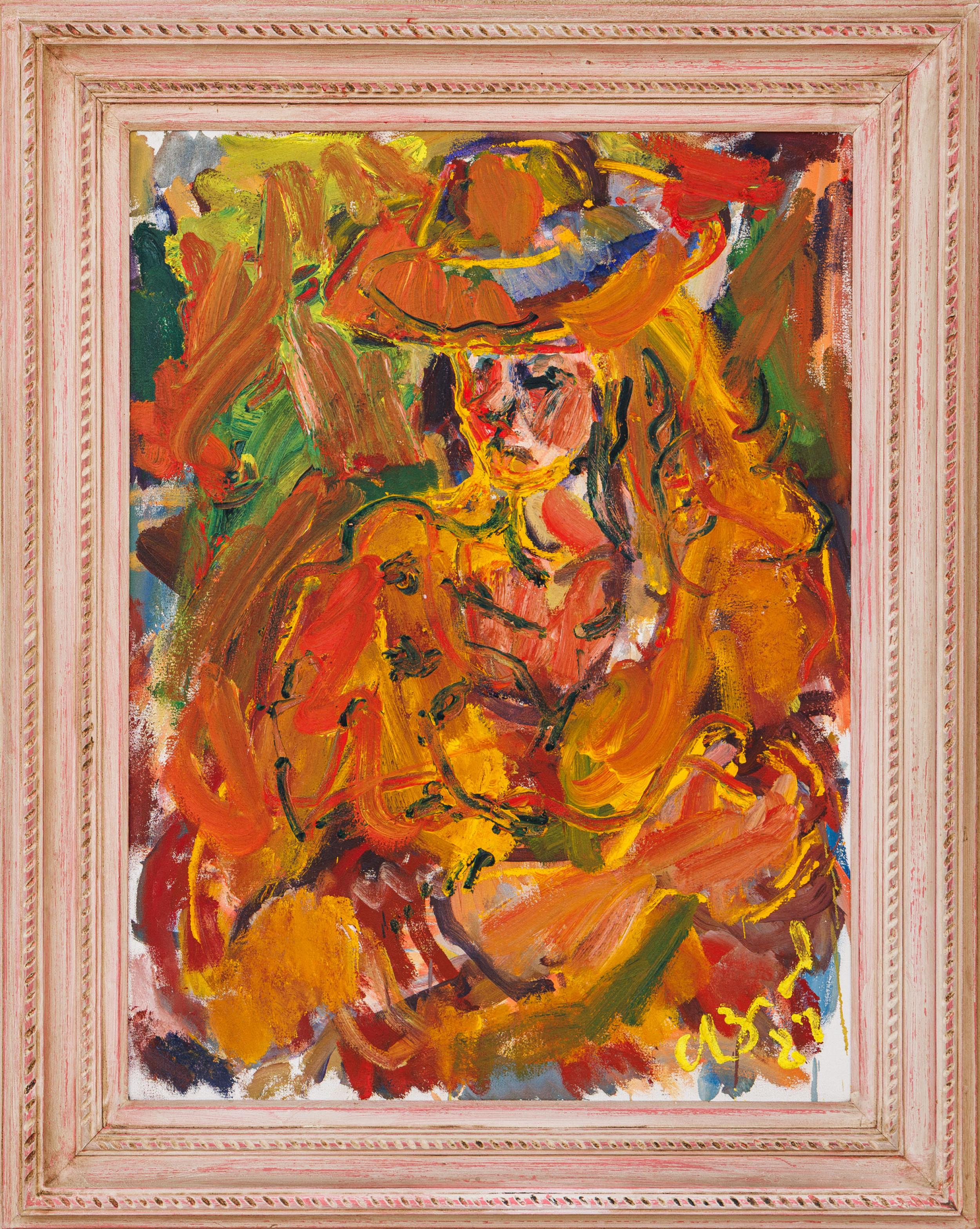 Antonio Hélio Cabral - Sem titulo , 1987, óleo sobre tela, 80 x 60 cm