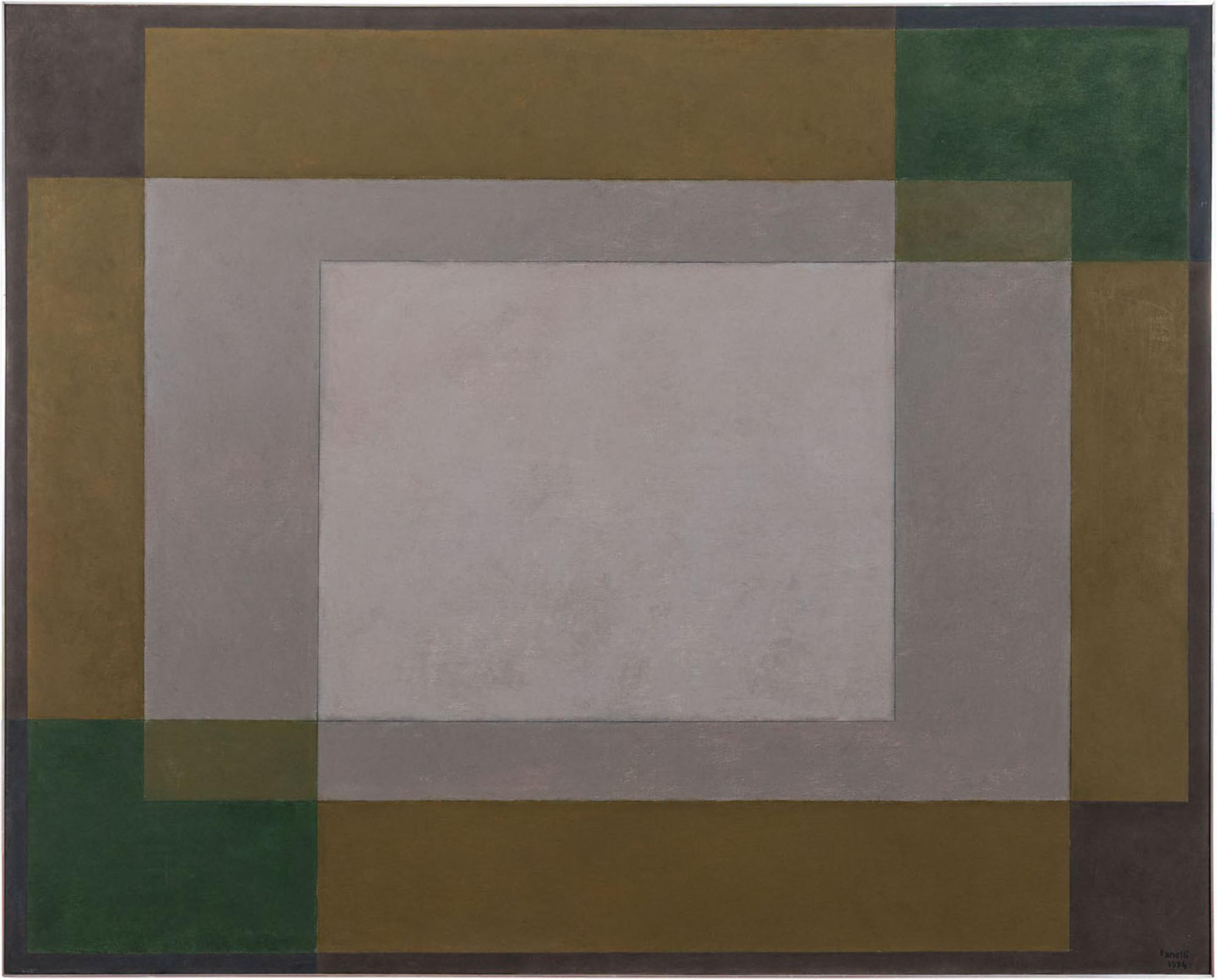 Arcangelo Ianelli - Sem título, 1974, óleo sobre tela, 145 x 180 cm