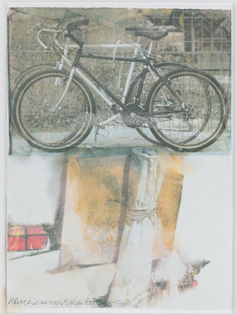 Robert Rauschenberg - Sem título 1996 P.A. 20/25 litogravura sobre papel 50 x 38 cm