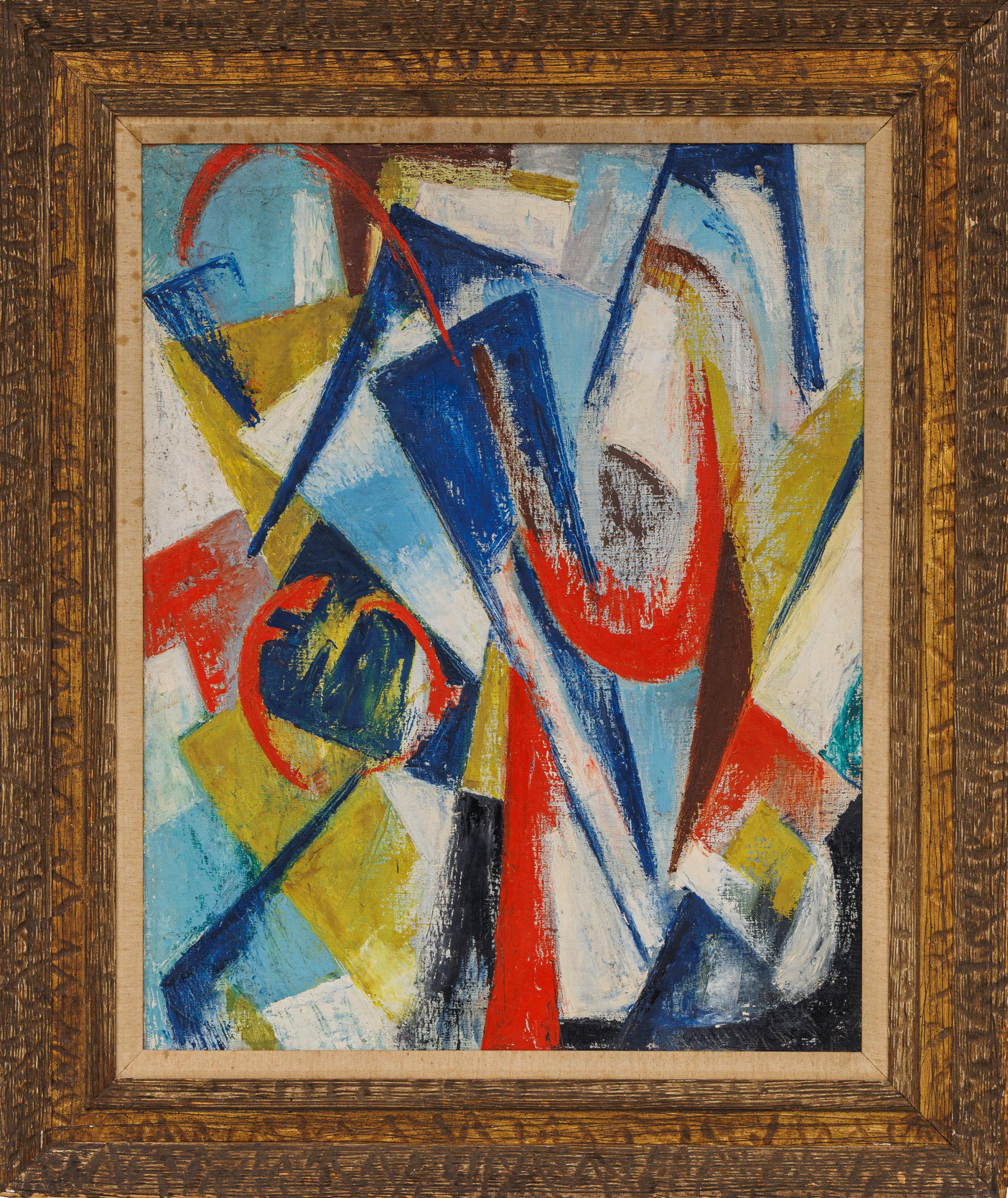 Gertrude Shibley - Sem título, s.d., óleo sobre tela, 76 x 61 cm
