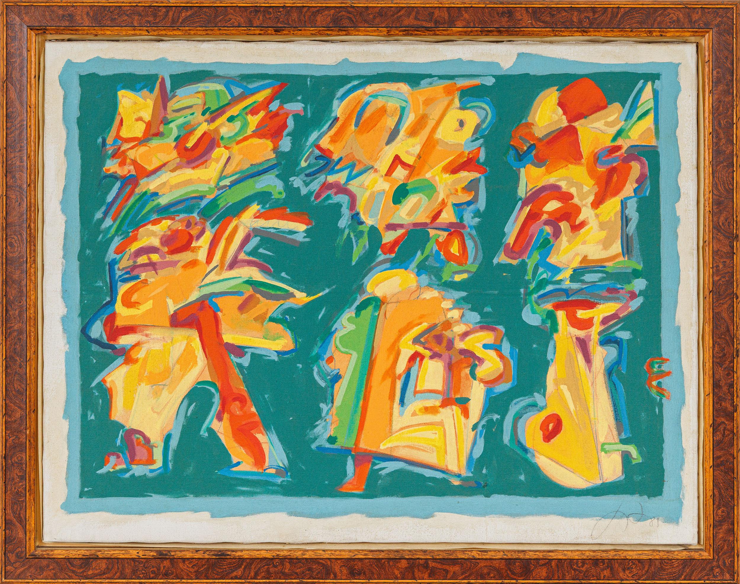 Ivald Granato - Sem título , 1981, óleo sobre tela, 61 x 80 cm