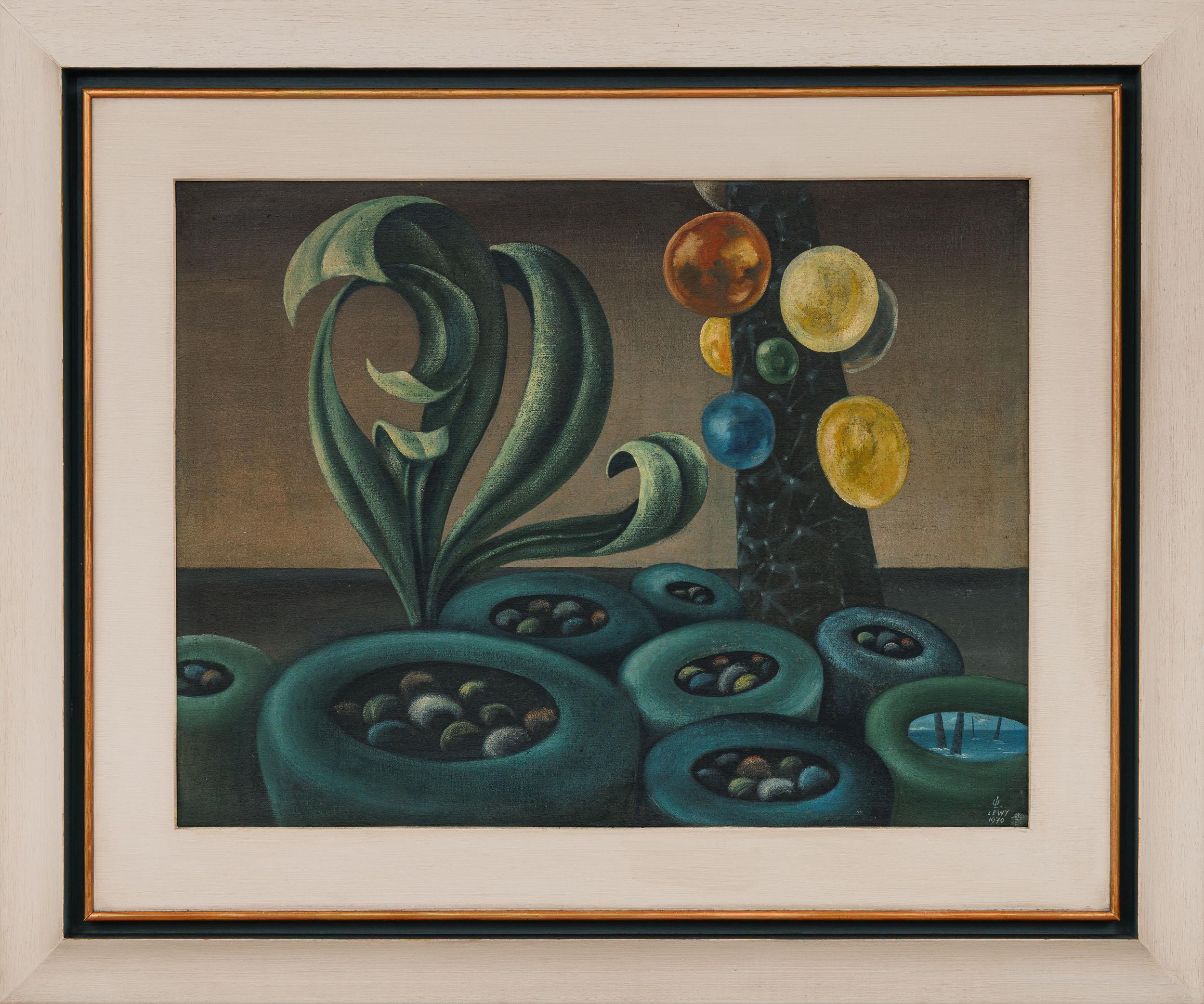 Walter Lewy - Sem título, 1970, óleo sobre tela, 60 x 77 cm
