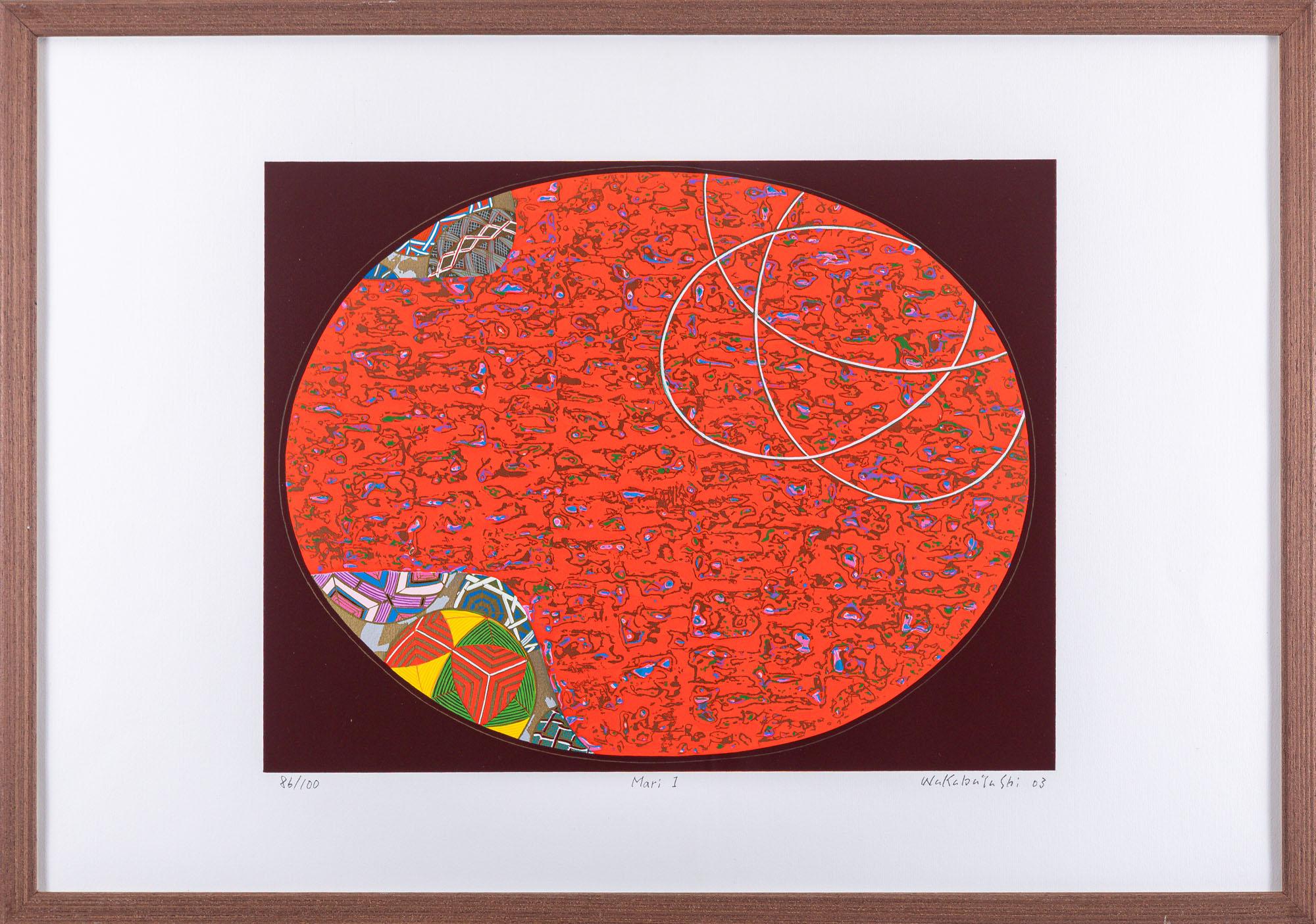 Kazuo Wakabayashi - Mari I, 2003, 86/100, serigrafia sobre papel, 50 x 74 cm