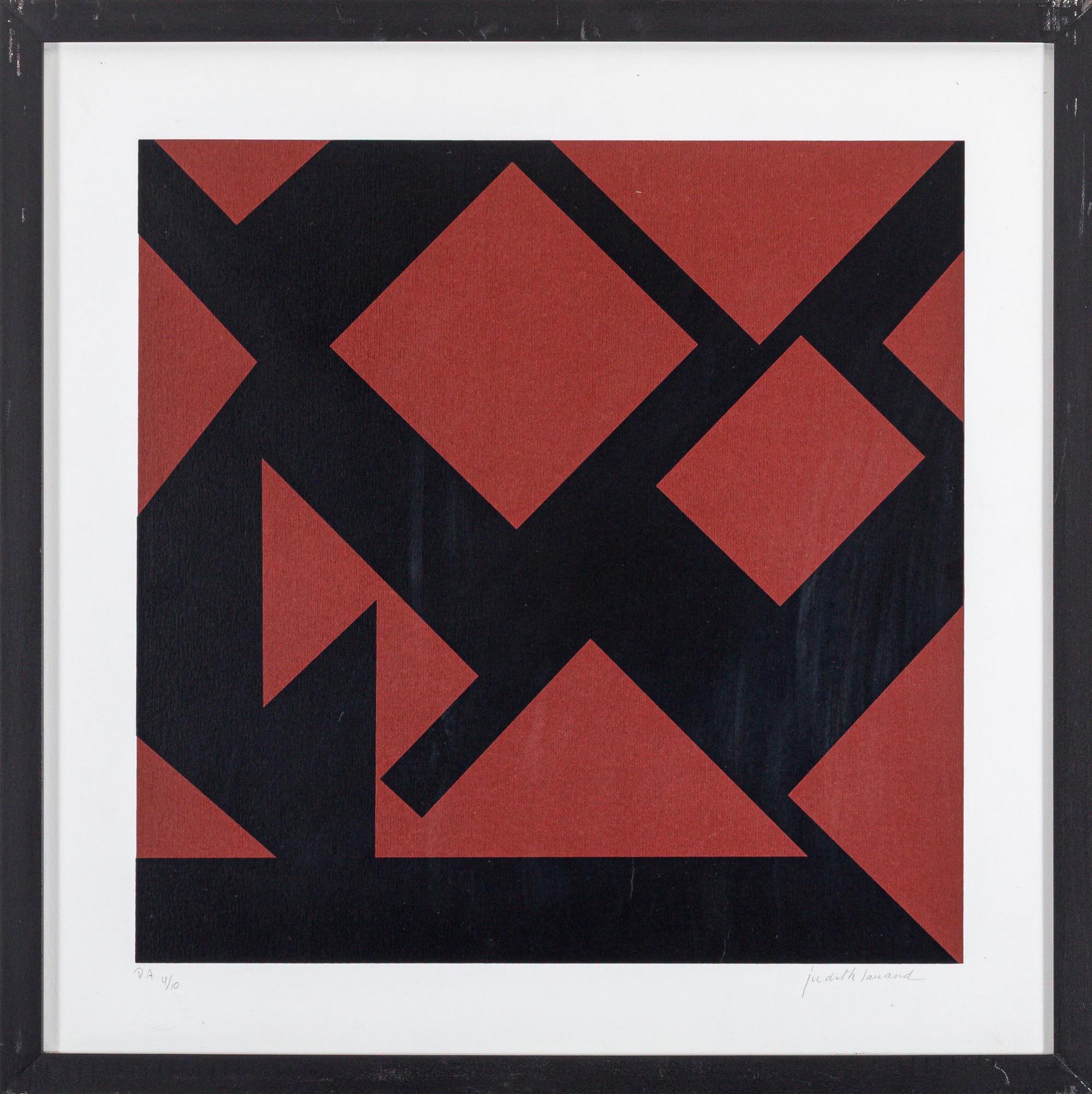 Judith Lauand - Sem título, s.d., P.A. 4/10, serigrafia sobre papel, 50 x 50 cm
