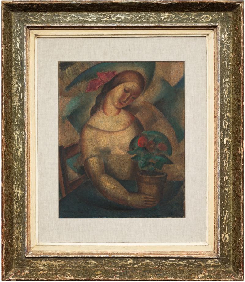 Antonio Gomide - Sem título déc. 1930 óleo sobre tela 46 x 37 cm