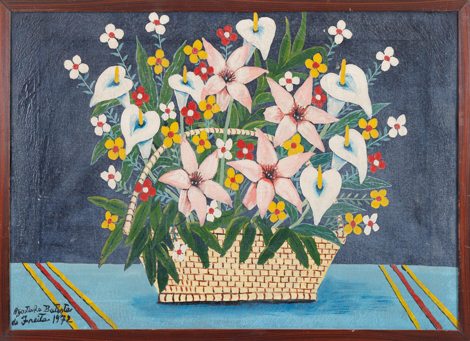 Agostinho Batista de Freitas - Sem título, 1972, óleo sobre tela, 50 x 70 cm